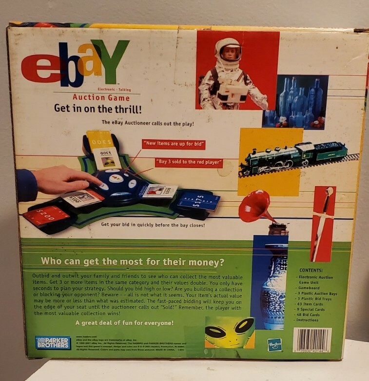 Ebay Electronic Talking Auction Game Family Fun Game Ages 10 to Adult