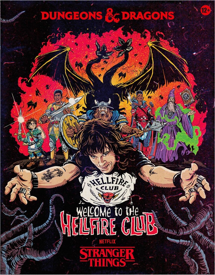 Dungeons & Dragons Stranger Things: Welcome to the Hellfire Club Adventure Game