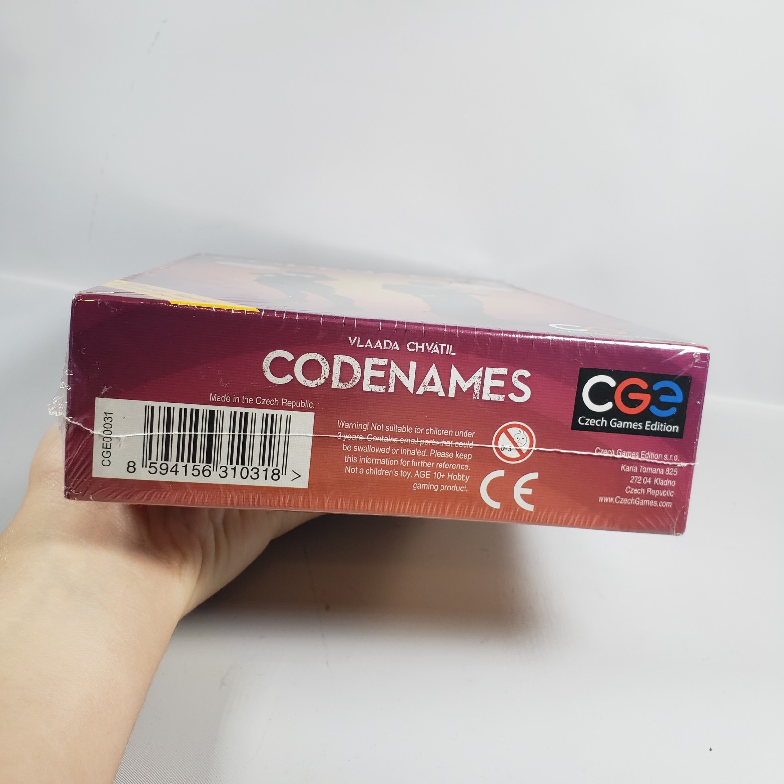 Codenames Board Game Czech Games Vlaada Chvatil Party Word Game NEW SEALED
