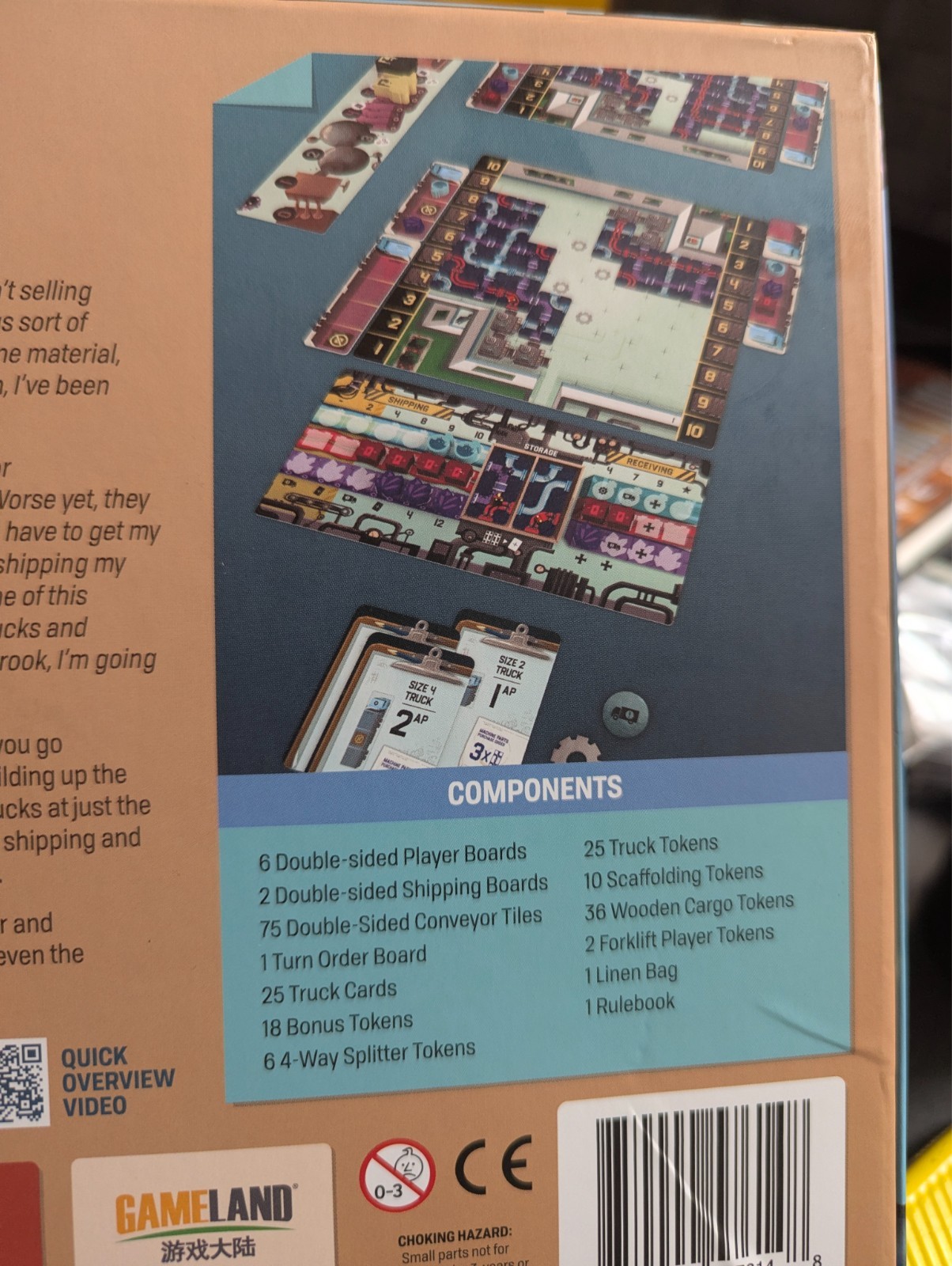 CURIOUS CARGO Board Game 100% COMPLETE 2020 AWARD NOMINEE