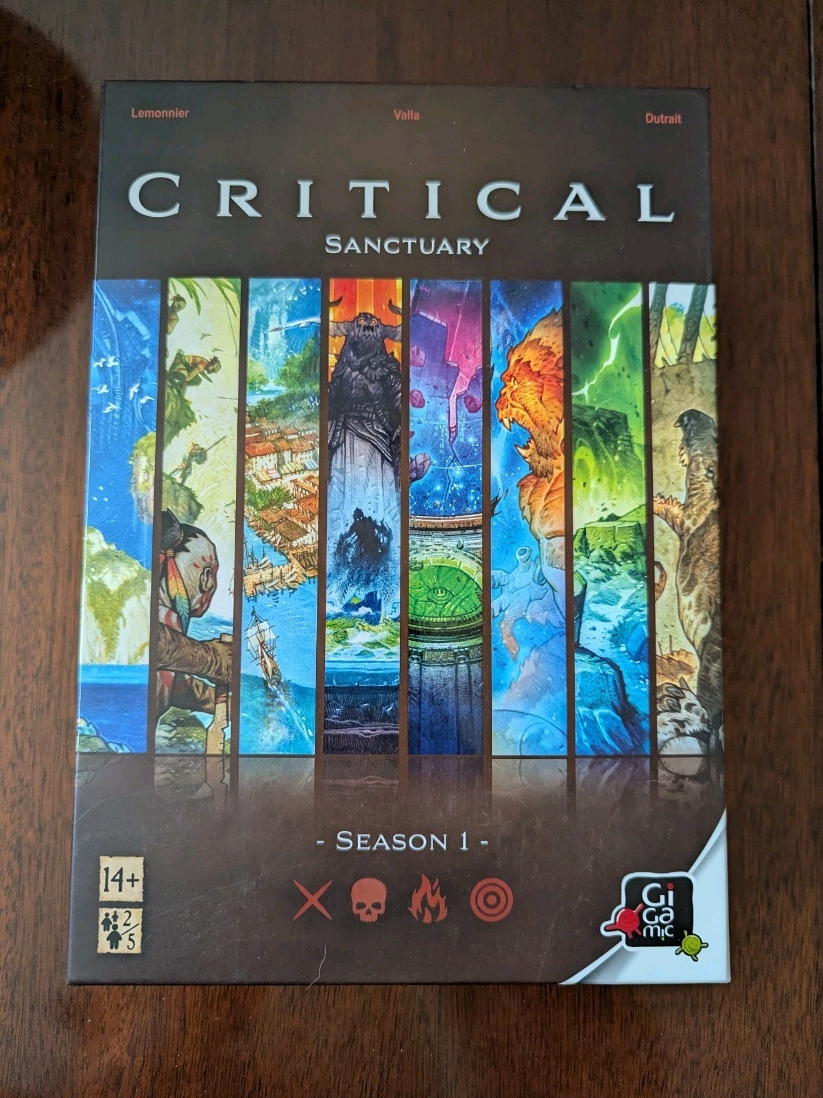 Gigamic: Board Game RPG, complete – CRITICAL: SANCTUARY SEASON I