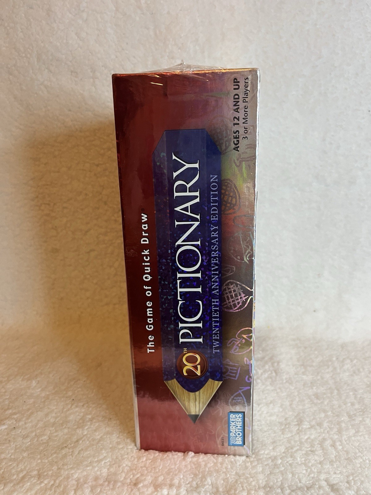 Pictionary The Game of Quick Draw 20th Anniversary Edition Parker Brother SEALED