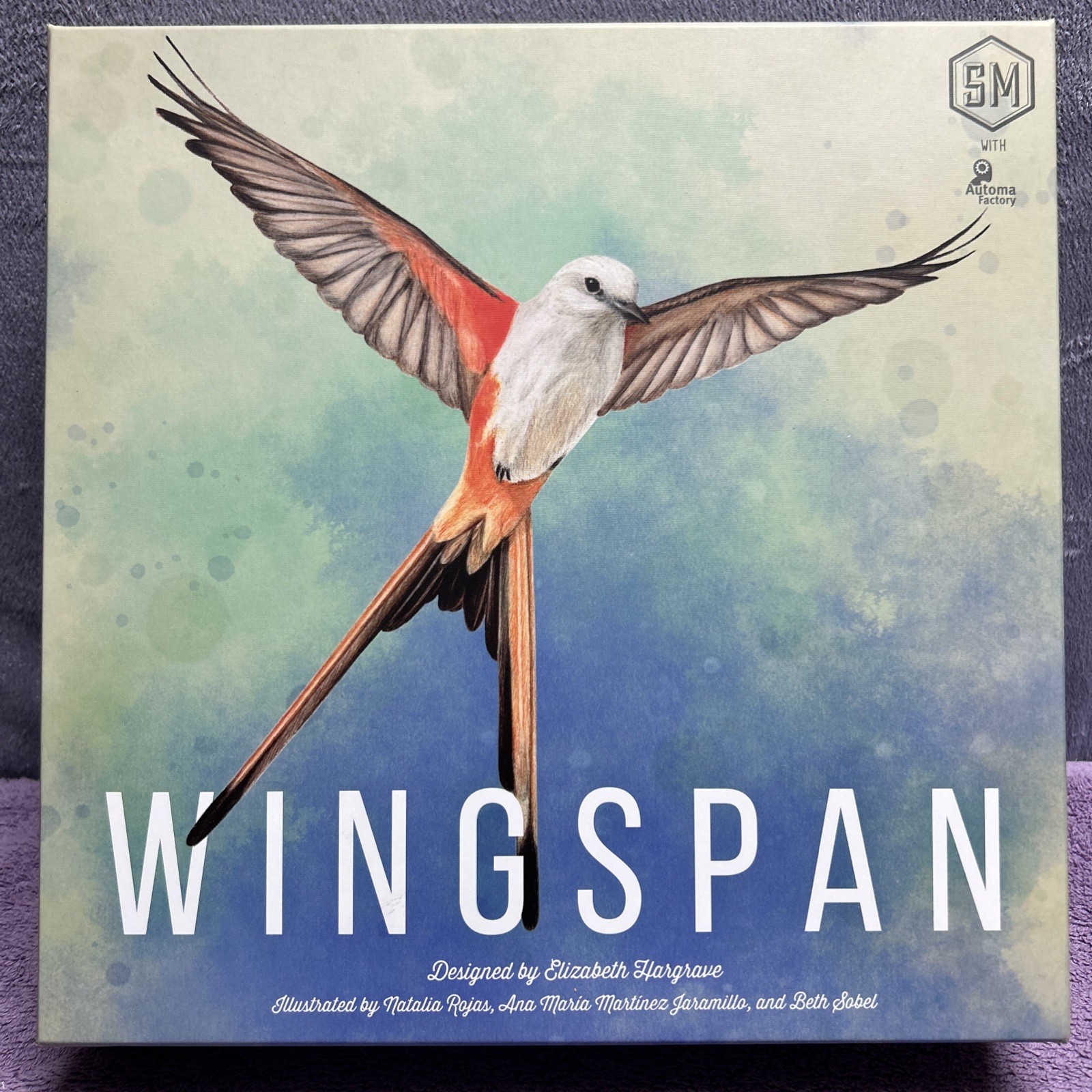 Wingspan 2nd Edition Stonemaier Games Board Game NEW Bird Collection 1-5 players
