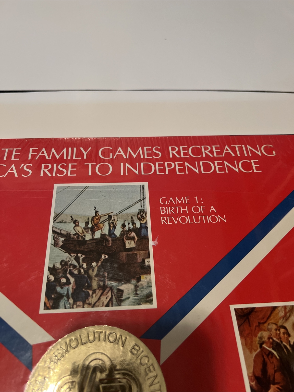 Coach House Boardgame Bicentennial Games Box In Plastic Wrap Vintage