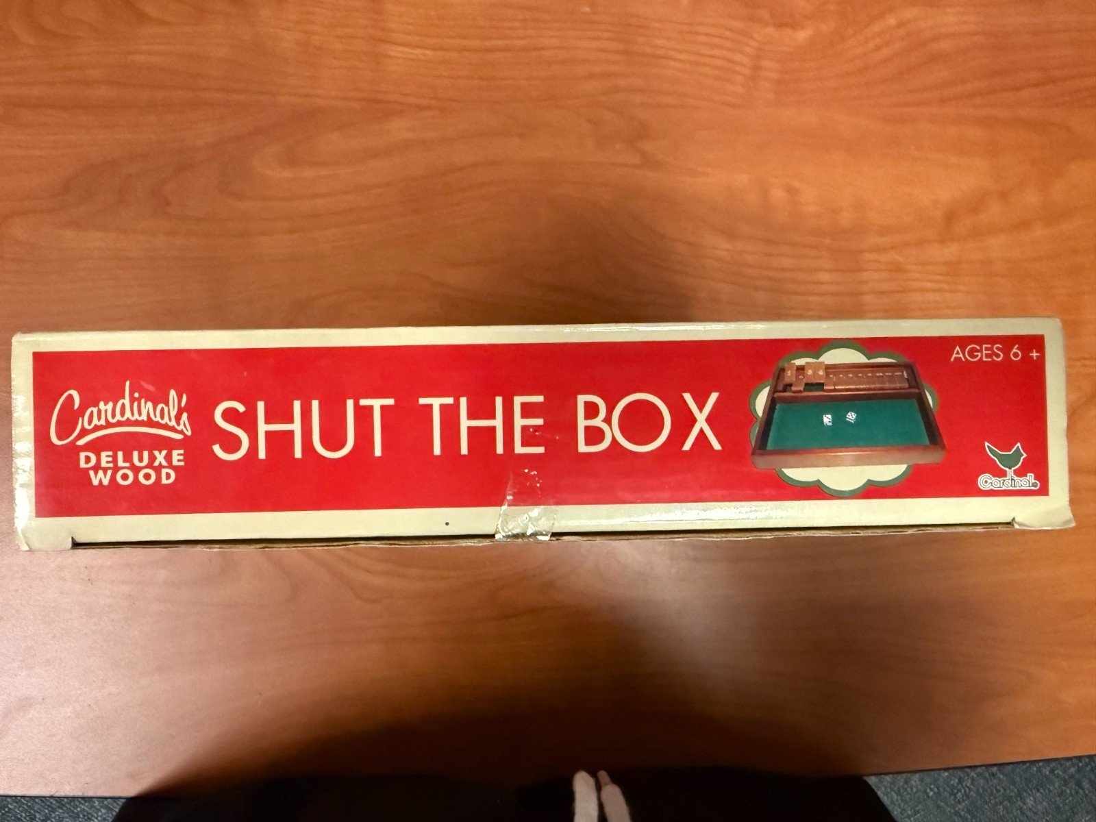 Cardinal’s Deluxe Wood Timeless Classic! Shut The Box Game