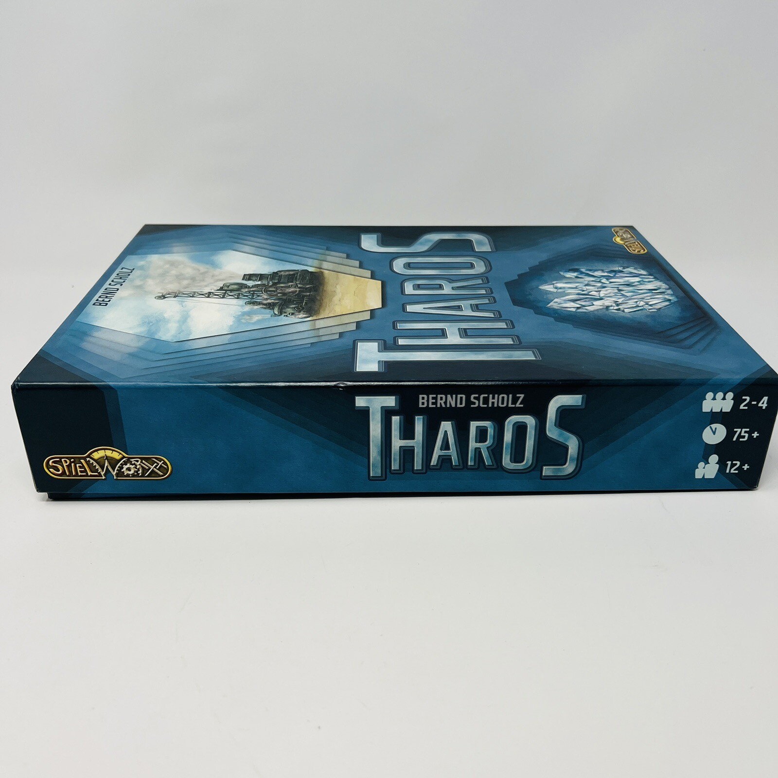 Tharos Board Game Spielworxx Bernd Scholz 2 to 4 Players Dice Bag Complete