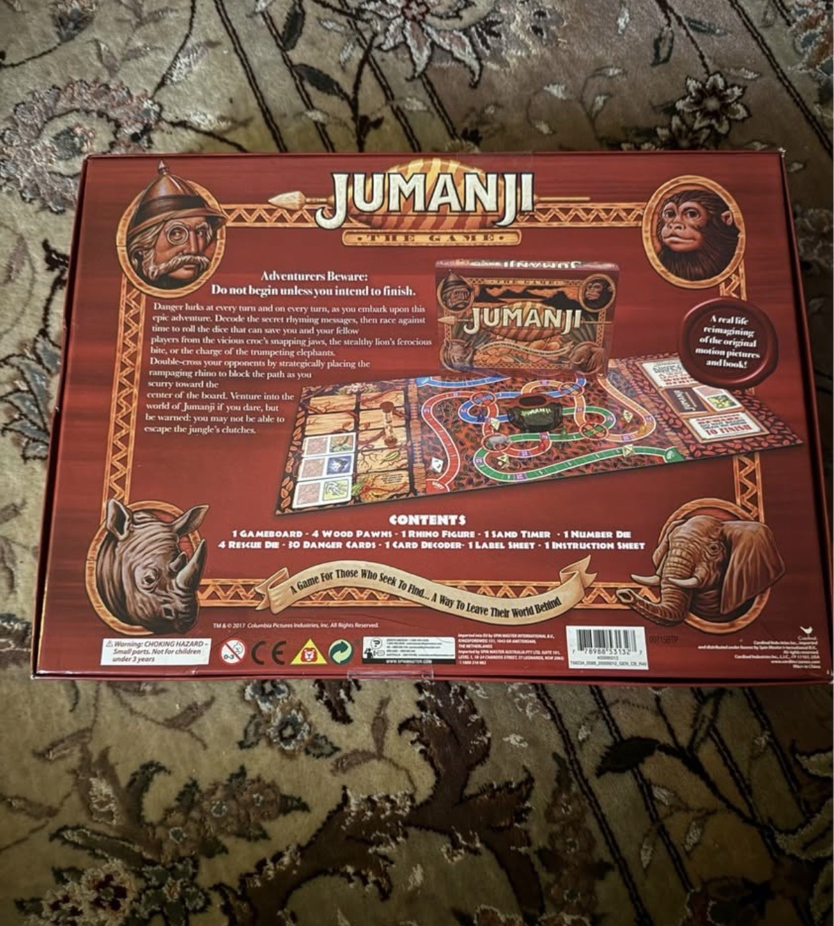 Jumanji Board Game New In Box