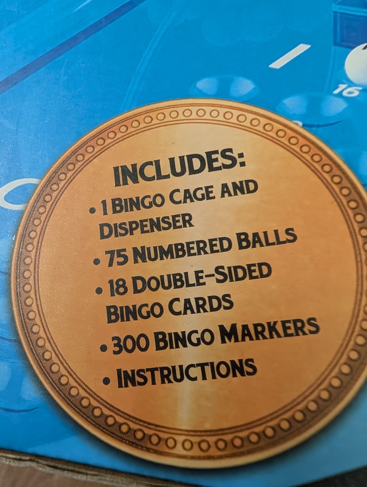 Classic Games Bingo Set Ages 8 + Rolling Cage Ball Selector New Sealed Box