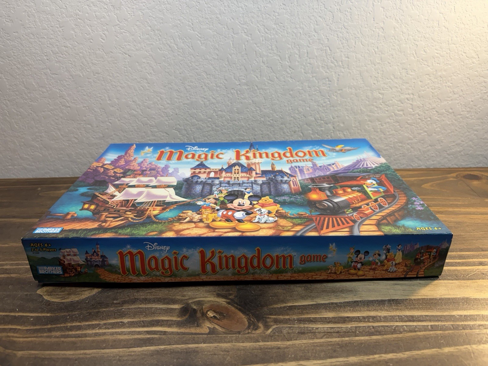 Disney Magic Kingdom 3D Land Board Game 2004 Parker Brothers 100% Complete EUC!