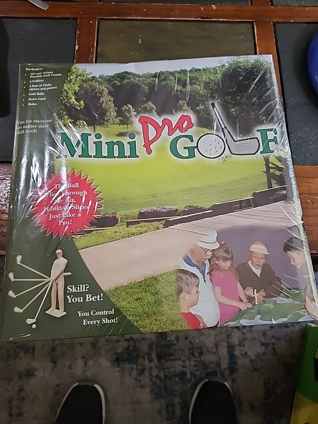 New Tibiinc Mini Portable Pro Golf Course 1 to 4 Players