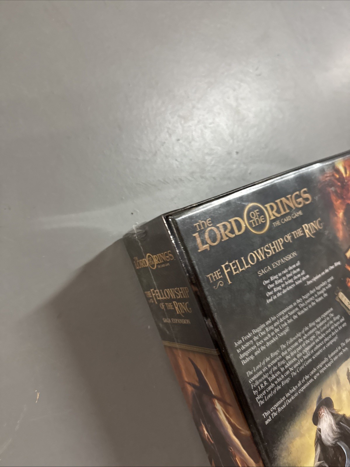 Lord of the Rings LCG Fellowship of the Ring Saga Expansion NEW Sealed FFG RARE
