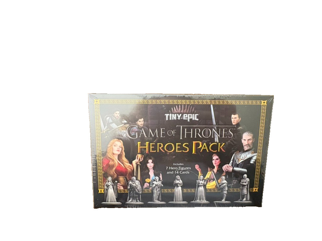 Tiny Epic Game of Thrones + Ice & Fire + Heroes Pack Bundle Factory Sealed