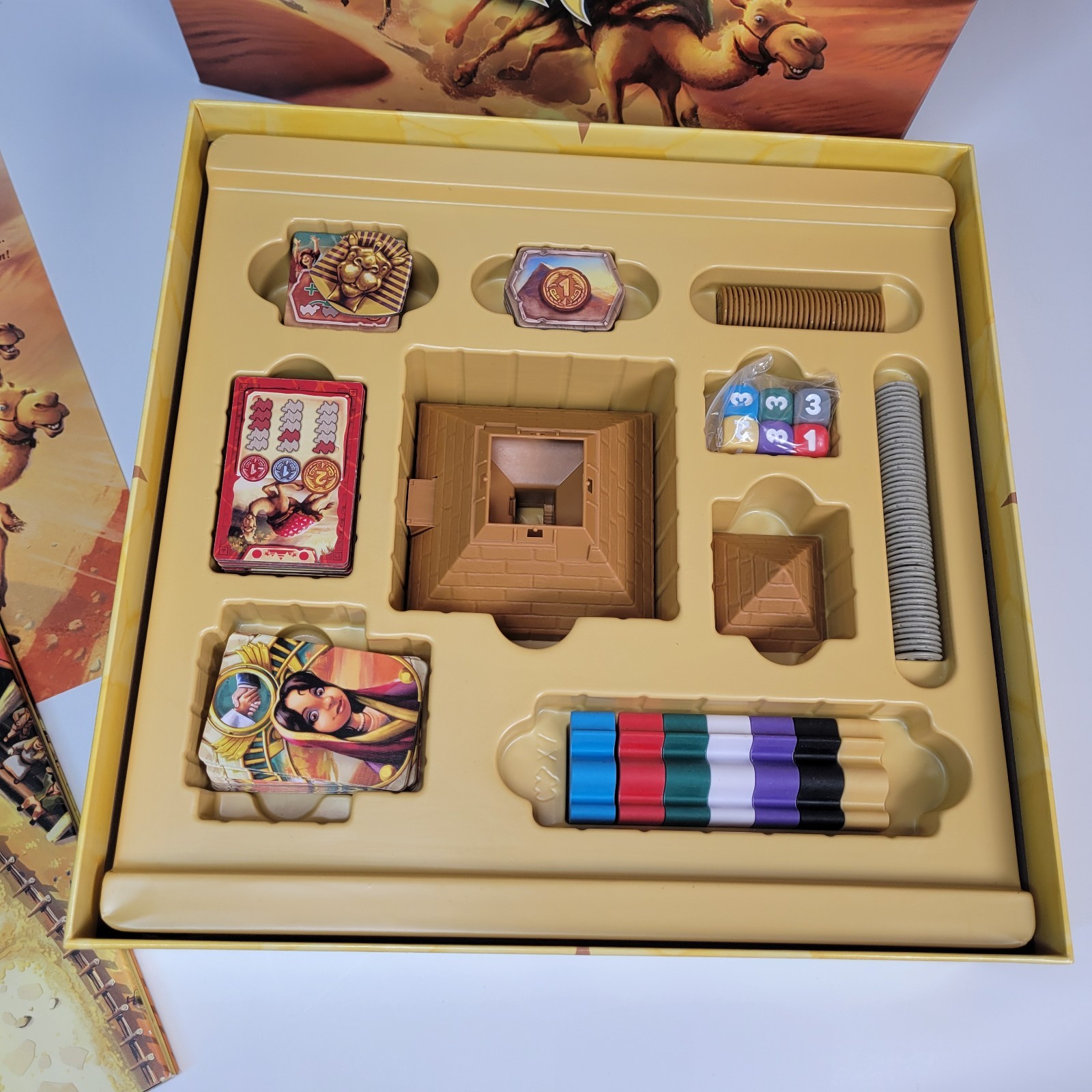 Camel Up 2.0 Board Game 2nd Edition 2024 Look Out Games 100% COMPLETE