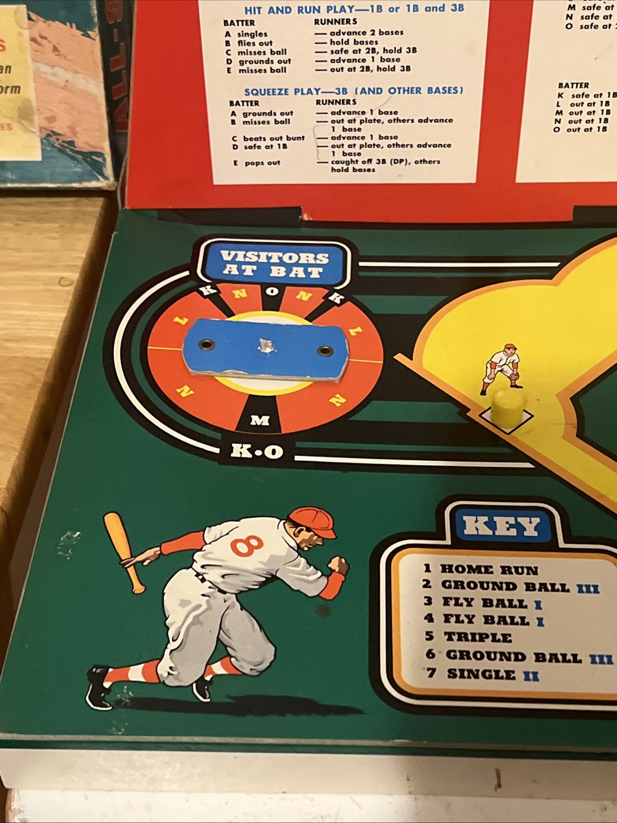 All Star Baseball Game 1966 By Cadaco Edition 183 Complete In Excellent Shape