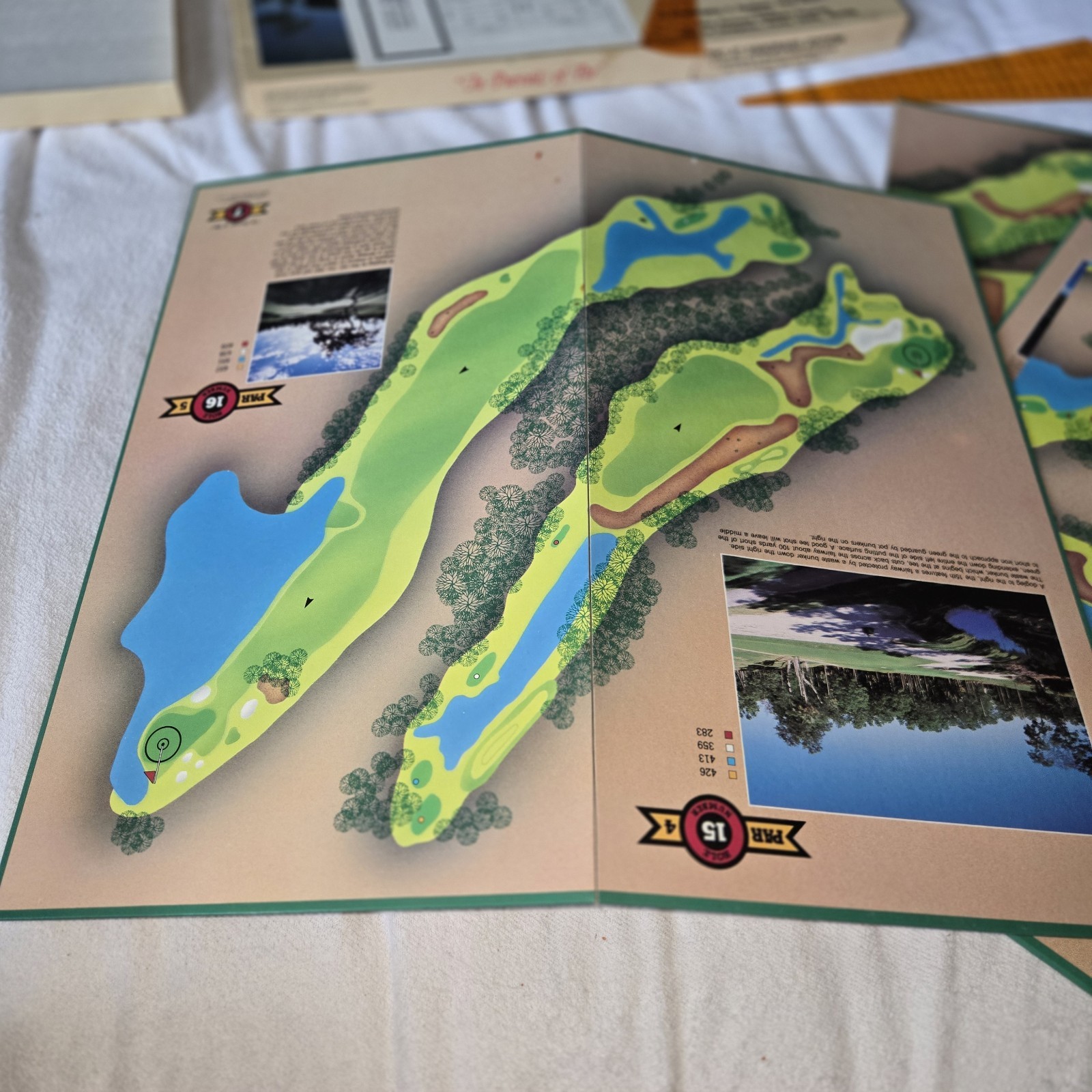 COMPLETE IN PURSUIT OF PAR TPC Tournament Players Club Sawgrass 1988 GOLF Game