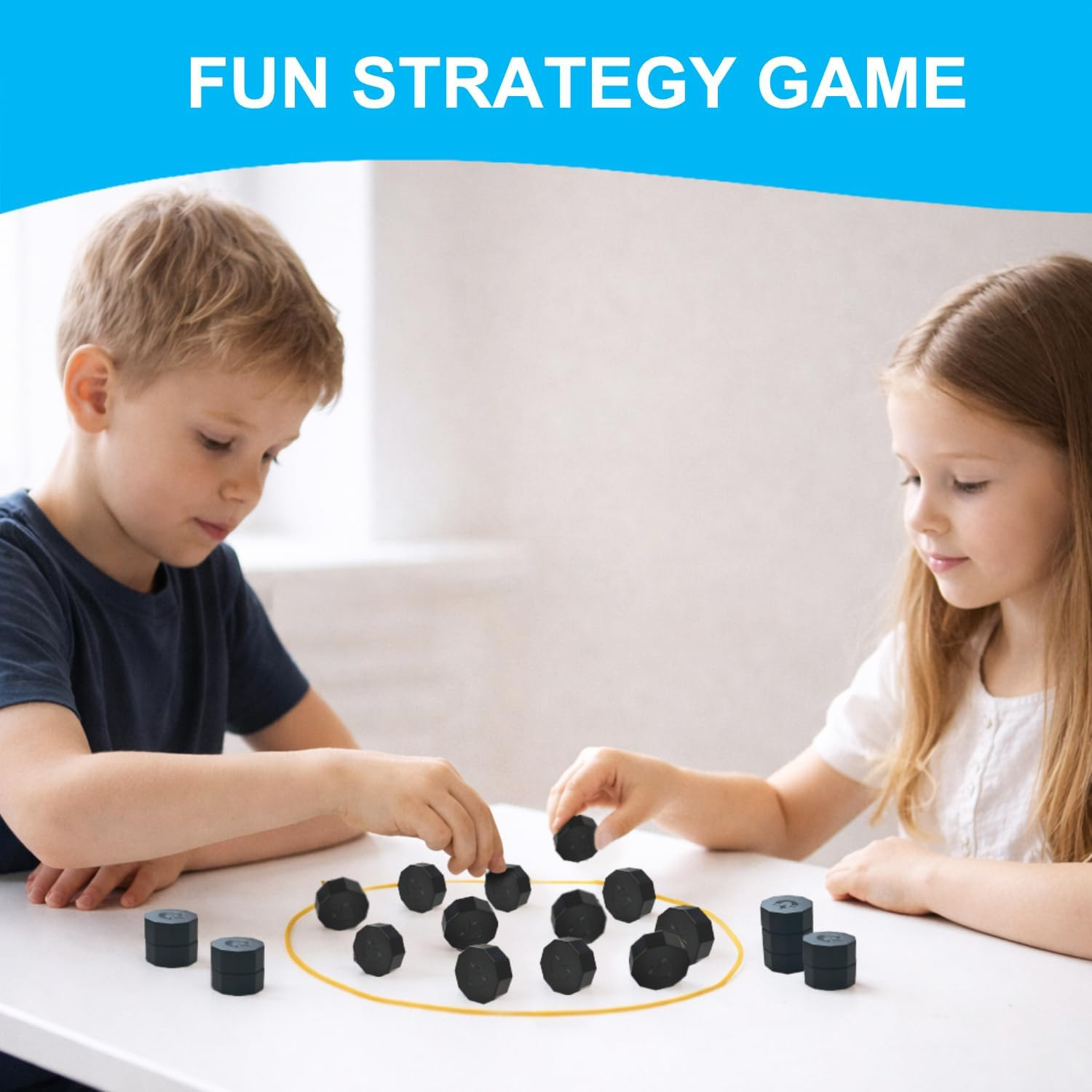 Magnet Game with String for Family Game Night & Travel & Camping – Magnetic C…