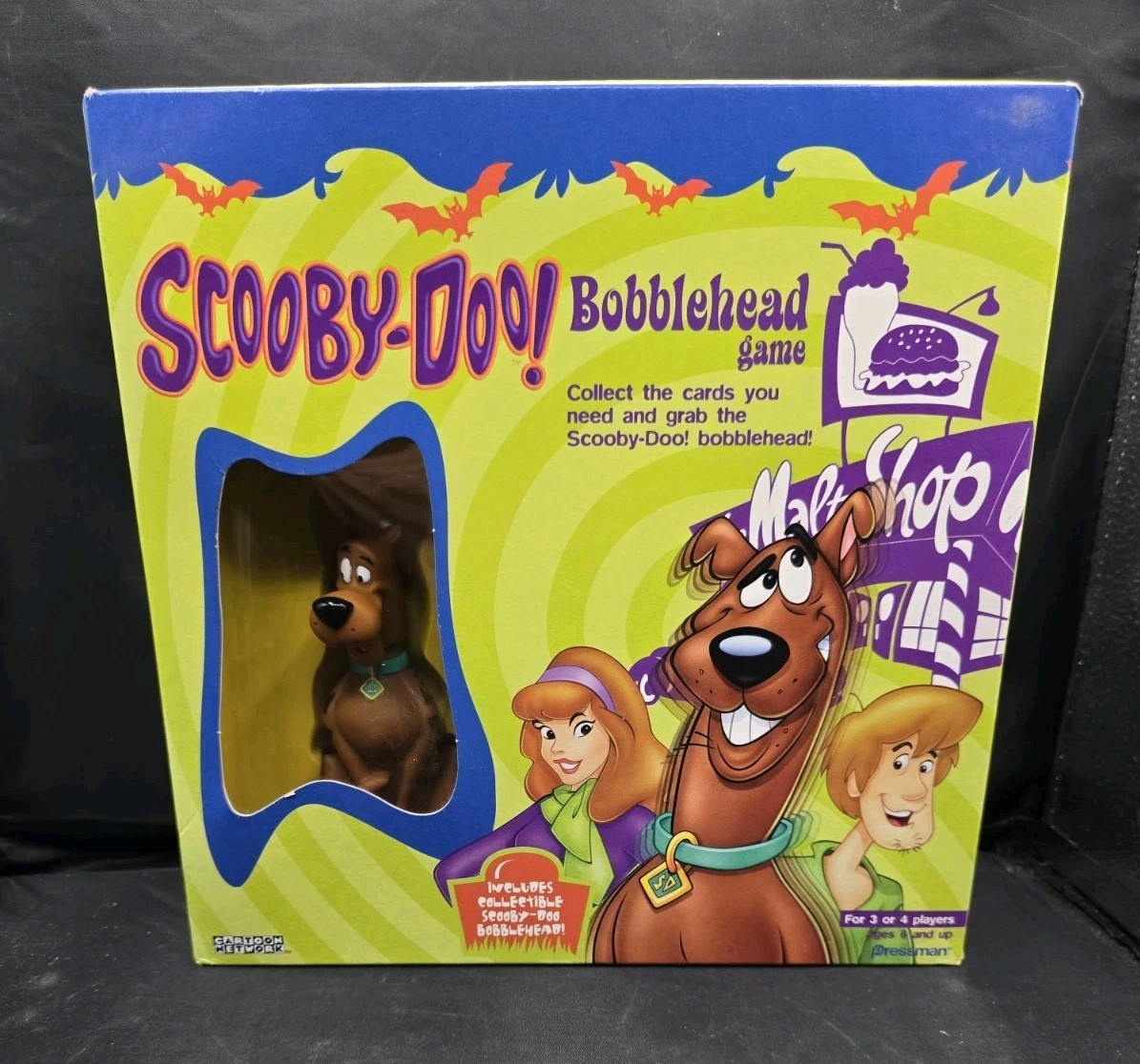 2002 Scooby-Doo Bobblehead Game Pressman Cartoon Network BRAND NEW