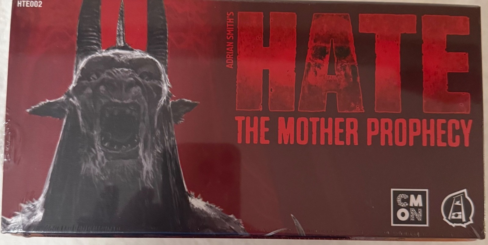 HATE – The Mother Prophecy Expansion – CMON – Kickstarter – New, Sealed