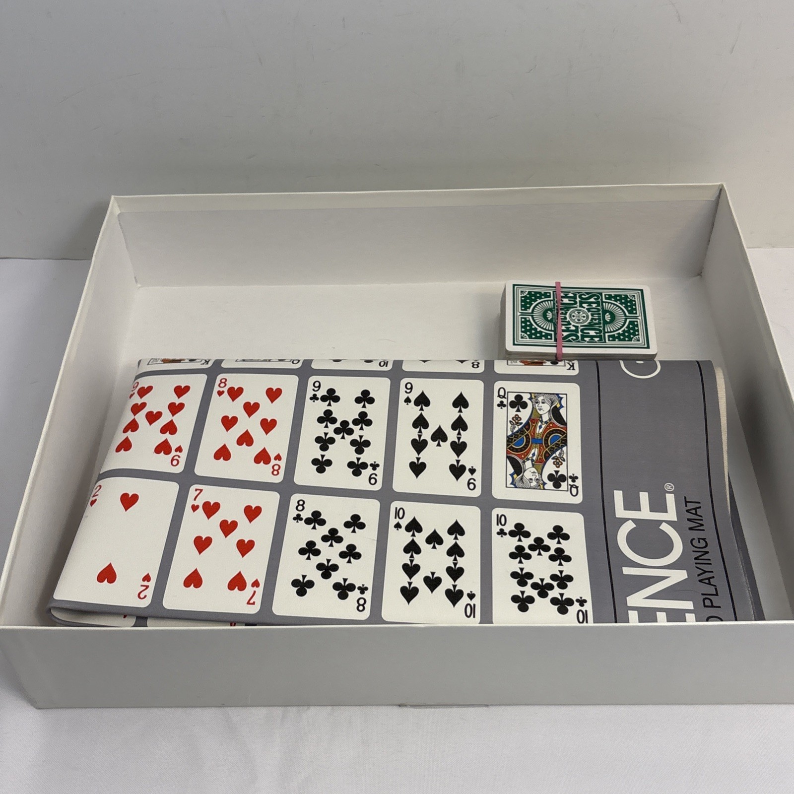 The Original Jumbo Sequence Board Game with Foldable 32″x27″ Mat COMPLETE