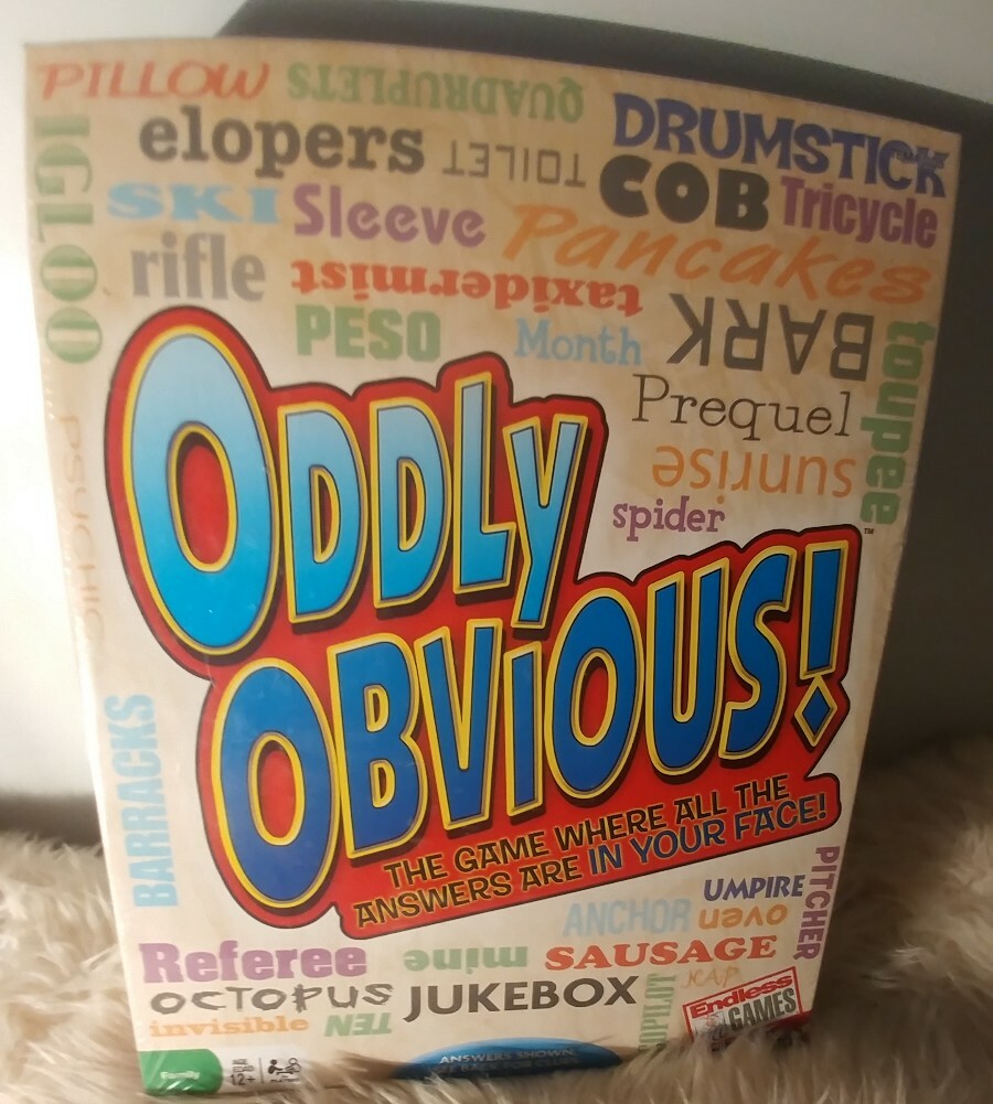 Game ‘Oddly Obvious’ Board Game Answers Are In Your Face At Home Family Fun