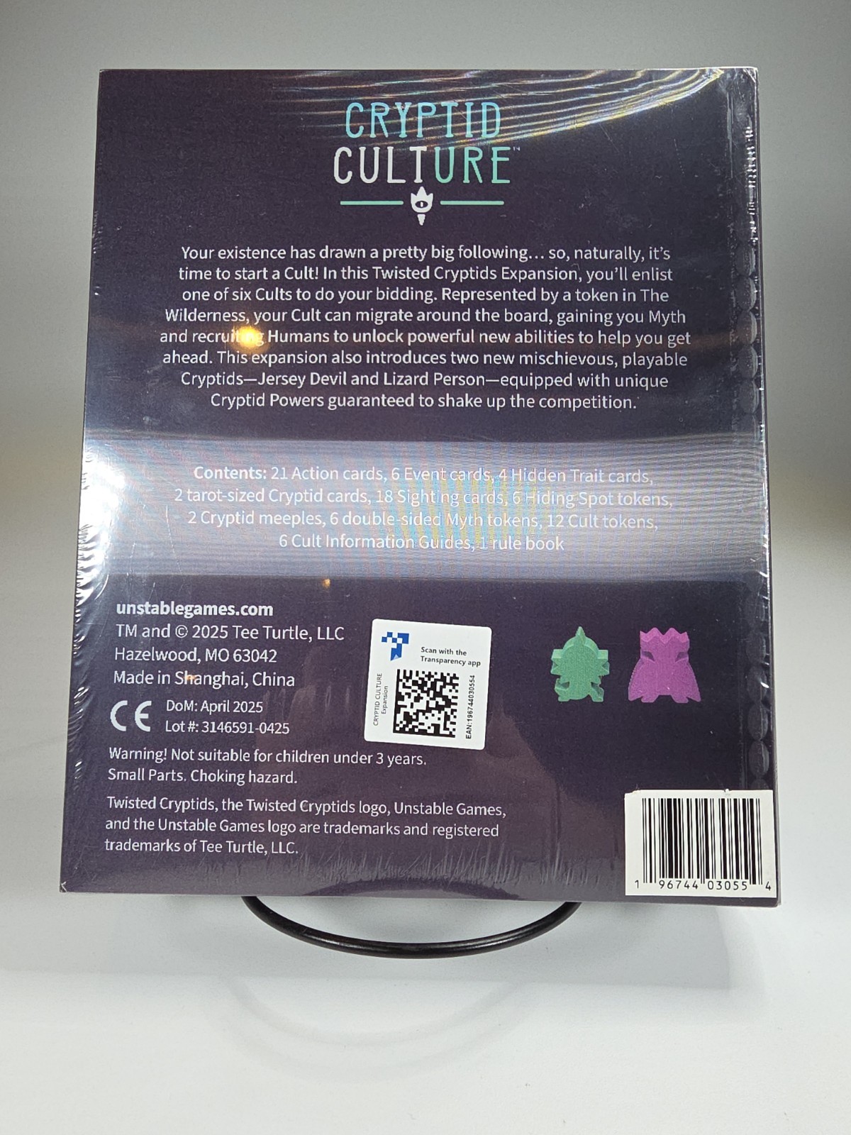 Brand New Sealed – Twisted Cryptids Expansion Cryptid Culture – Unstable Games