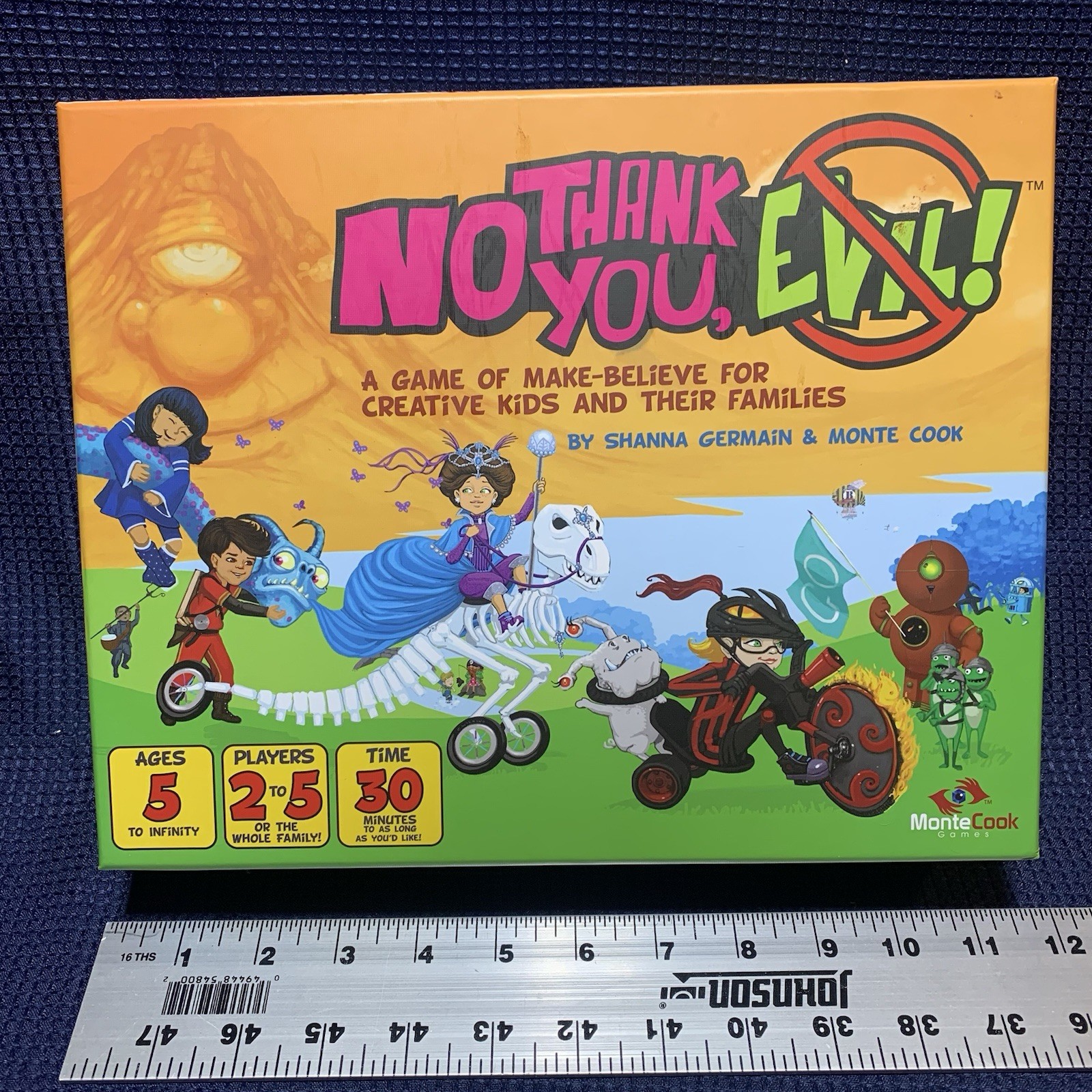 No Thank You, Evil! Family Fantasy Role Playing Game 100% Complete Free Shipping