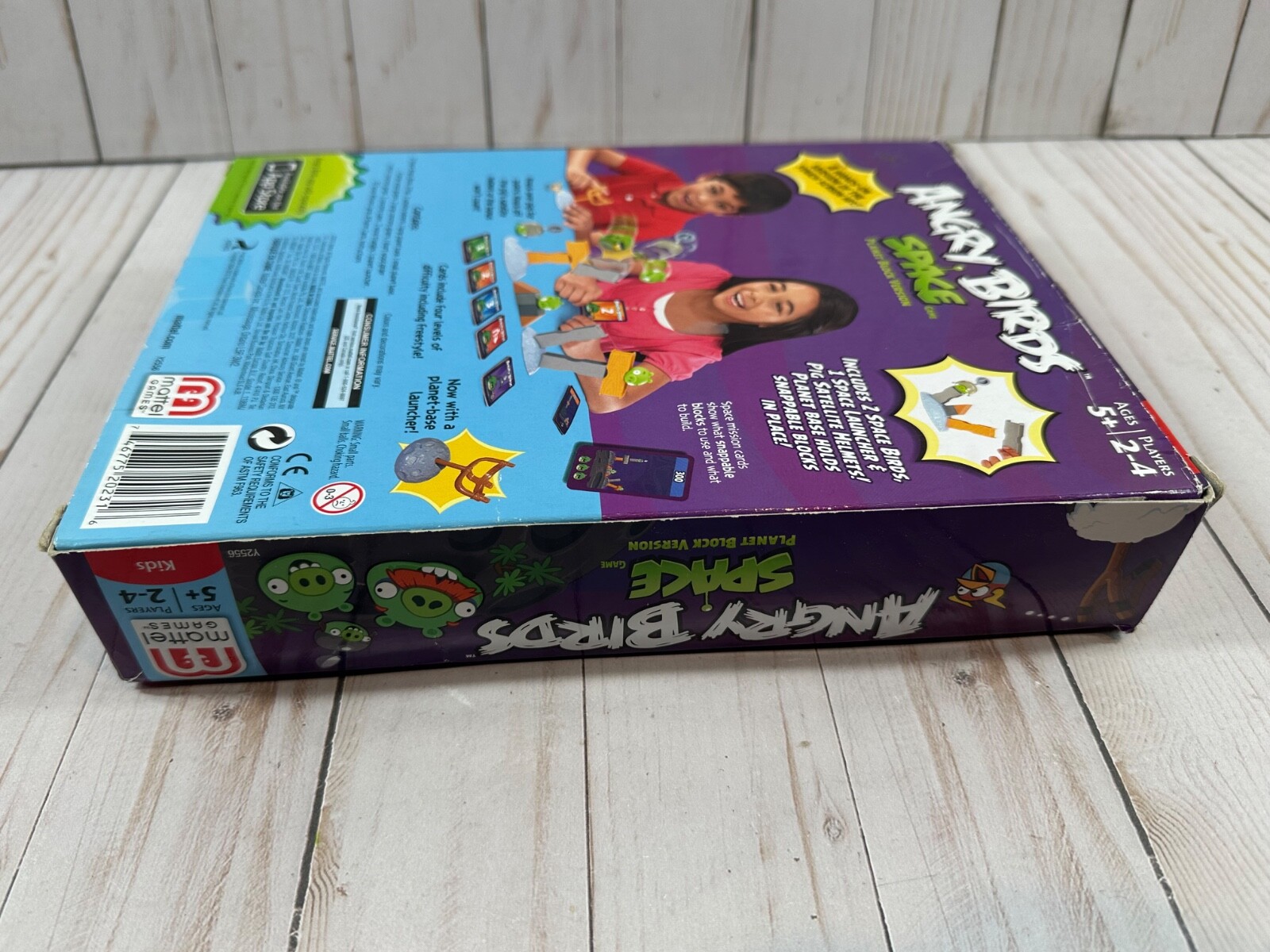 Rare! Angry Birds Space Planet Block Version Game, Mattel, 2012, Complete Set!