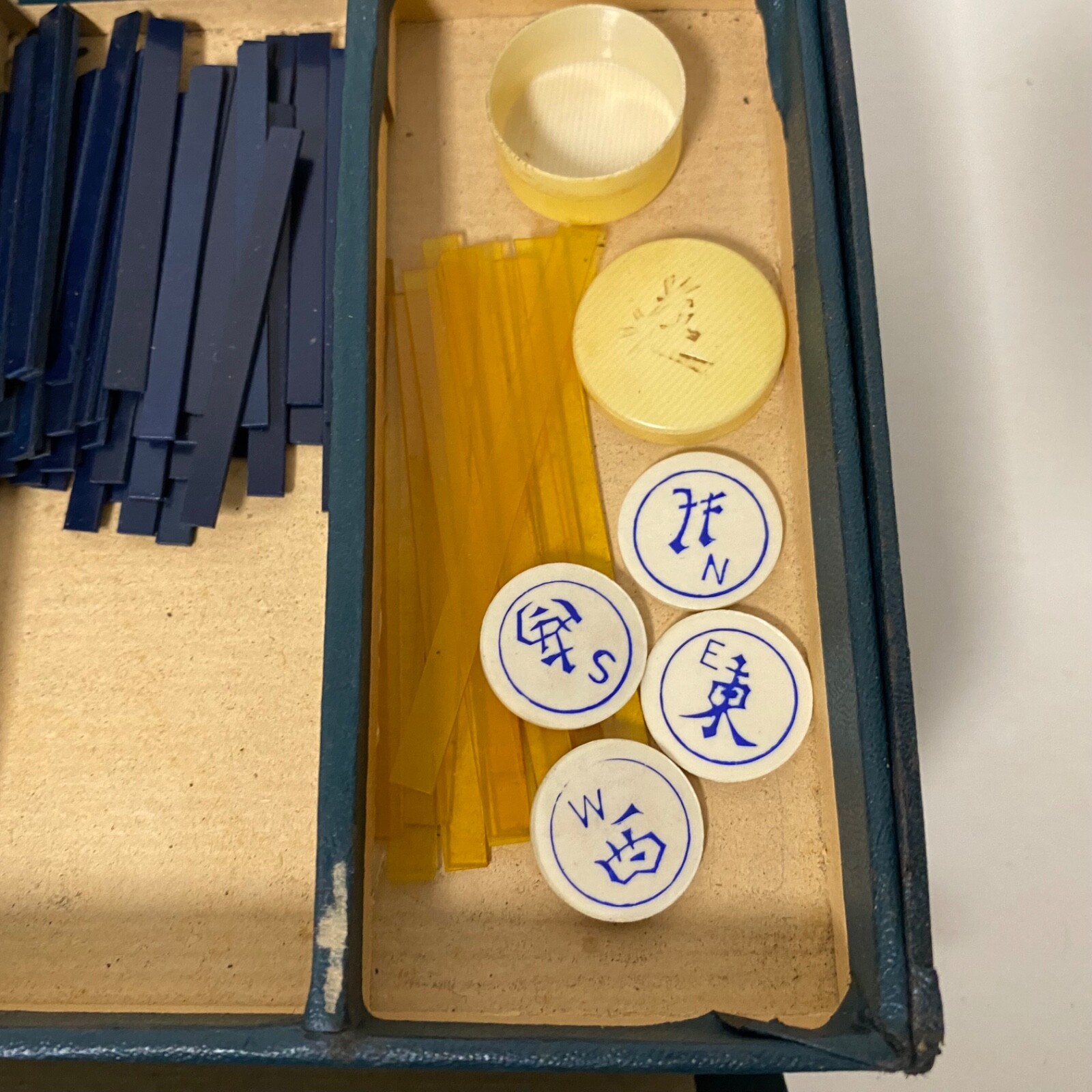 Vintage 1920s Mahjong Ancient Game Of Mandarines China Complete W Box & Book