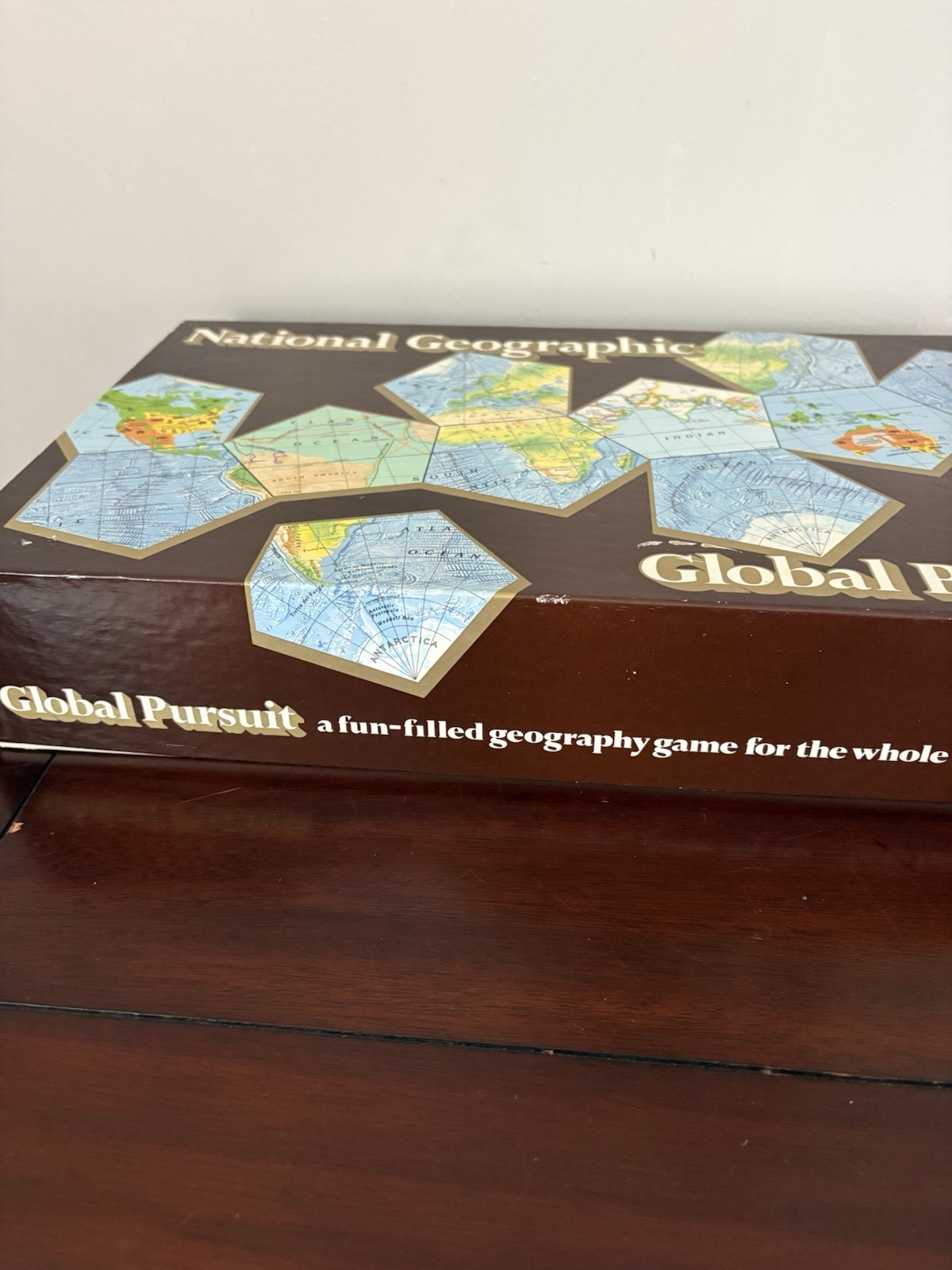 National Geographic Global Pursuit Game 1987 Complete Game Perfect Condition