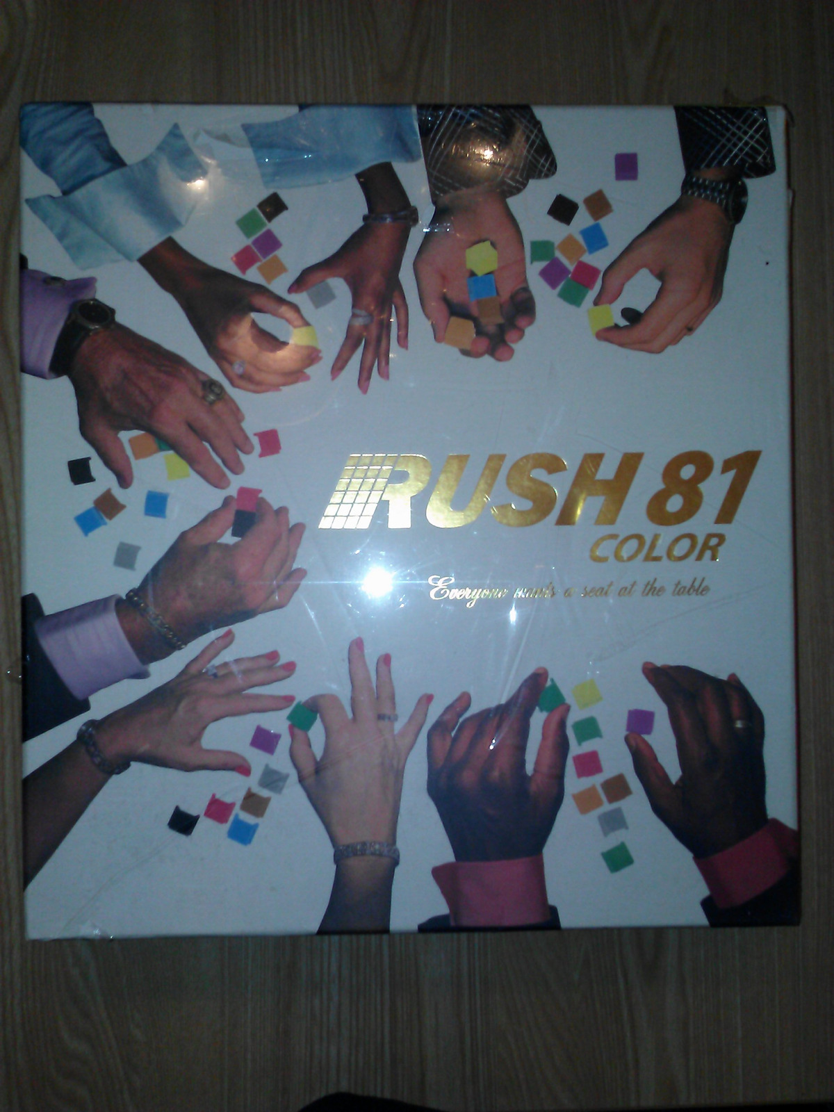 RUSH 81 COLOR Board Game FACTORY SEALED NEW 2007 Springfree Games RARE!