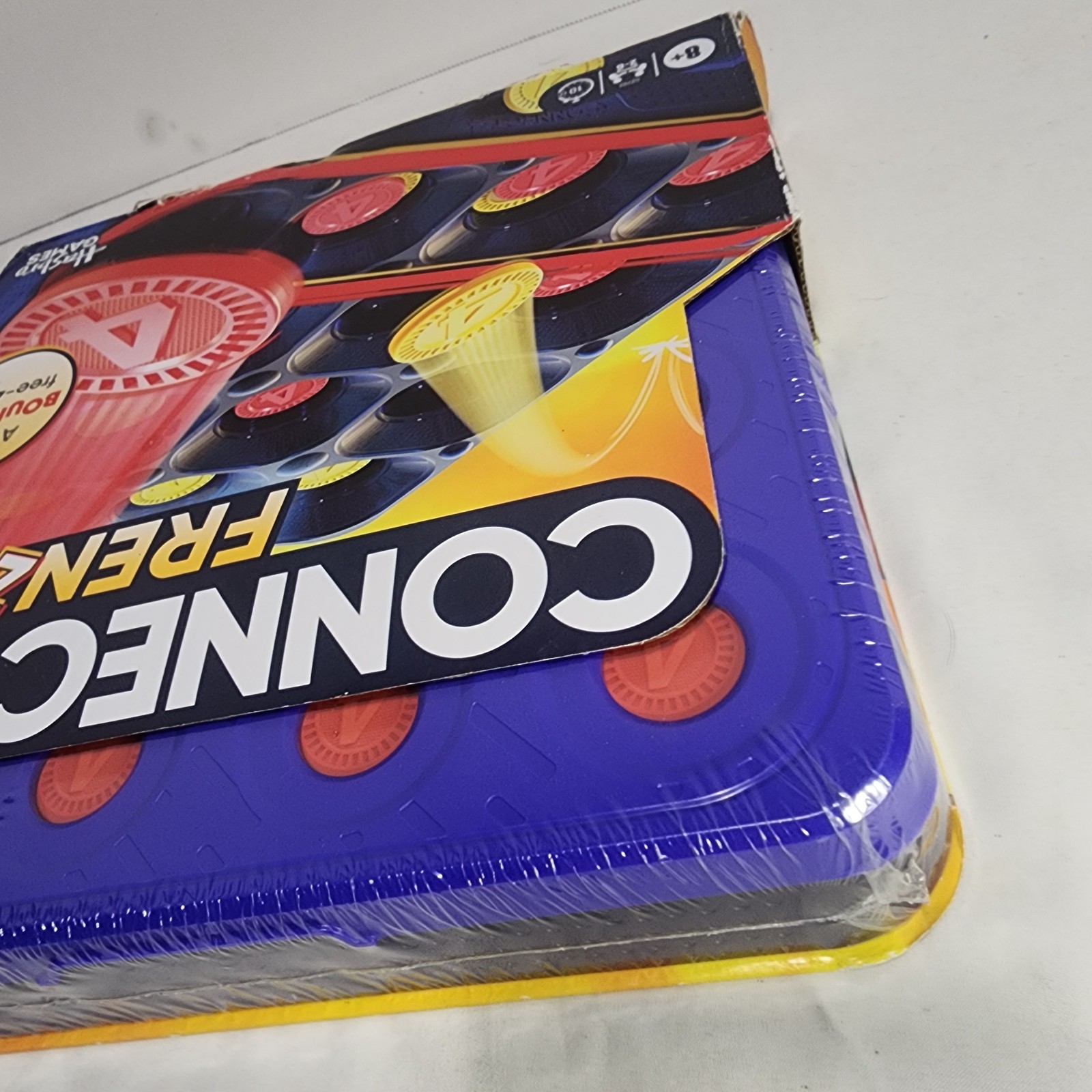 Hasbro CONNECT 4 FRENZY Game, Bounce Discs 4 in a Row, 2-6 Players – SEALED NEW