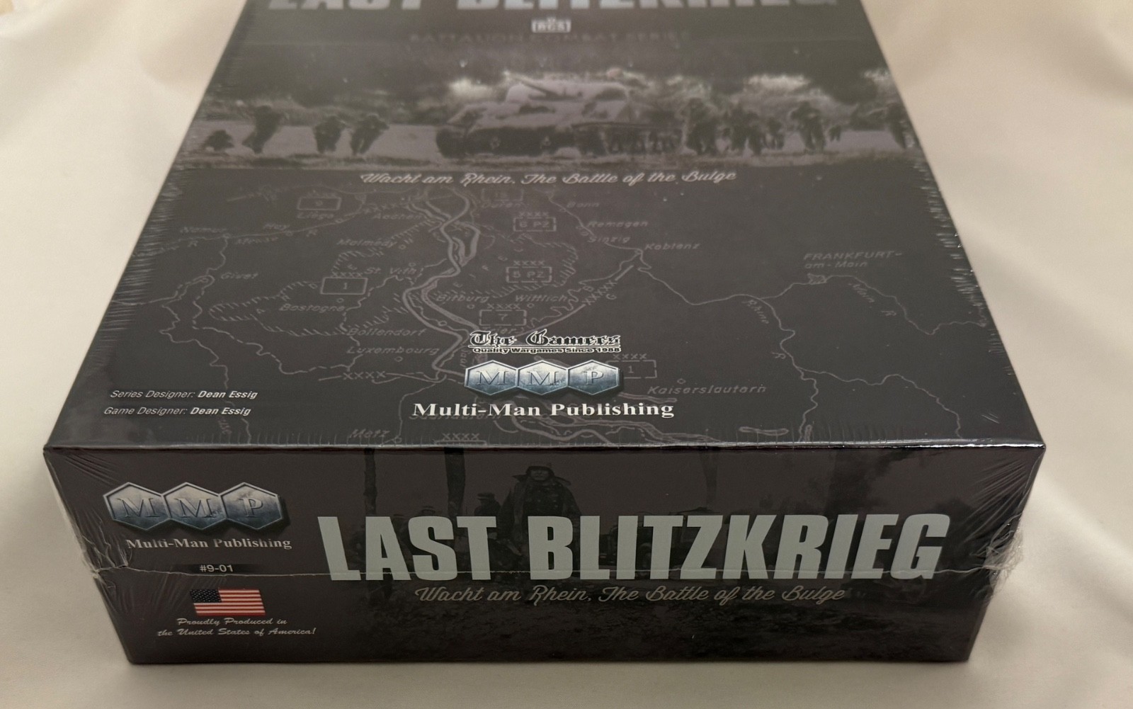 Multi-Man Publishing Last Blitzkrieg The Battle of the Bulge New in Shrink Wrap
