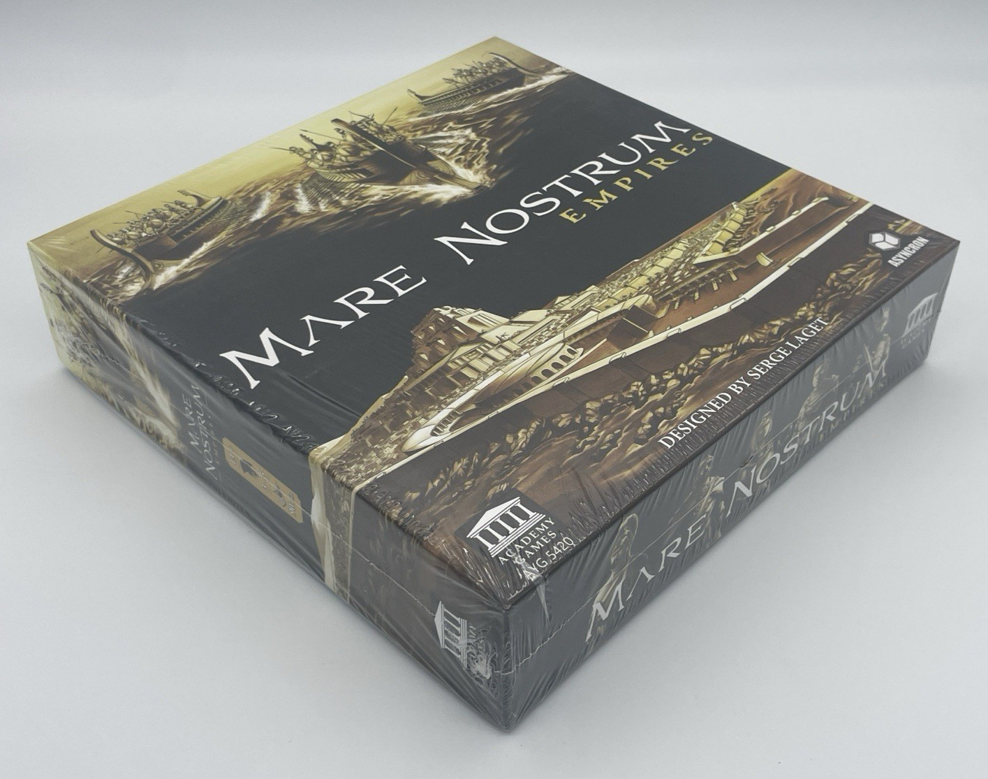 MARE NOSTRUM EMPIRES Board Game w/ Kickstarter Exclusive Tokens NEW, Sealed
