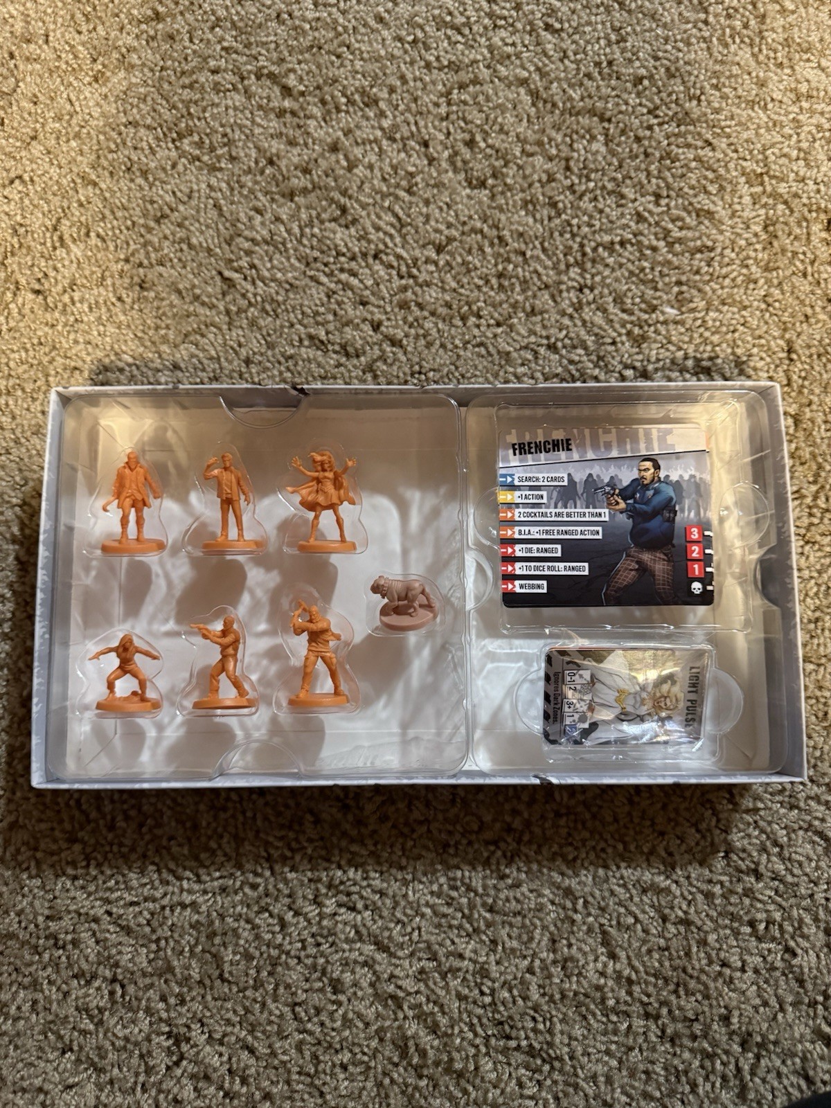 Zombicide: The Boys – Character Packs #1, #2, & Promo Cards-CMON – USED