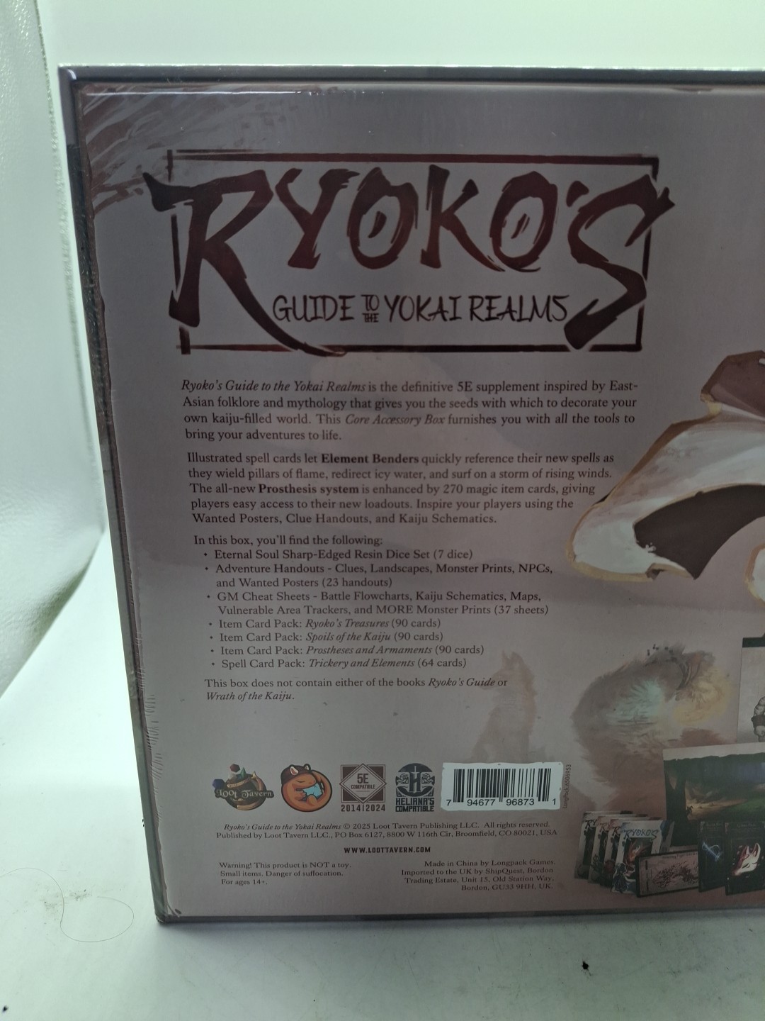Ryokos Guide To The Yokai Realms Core Box SEALED