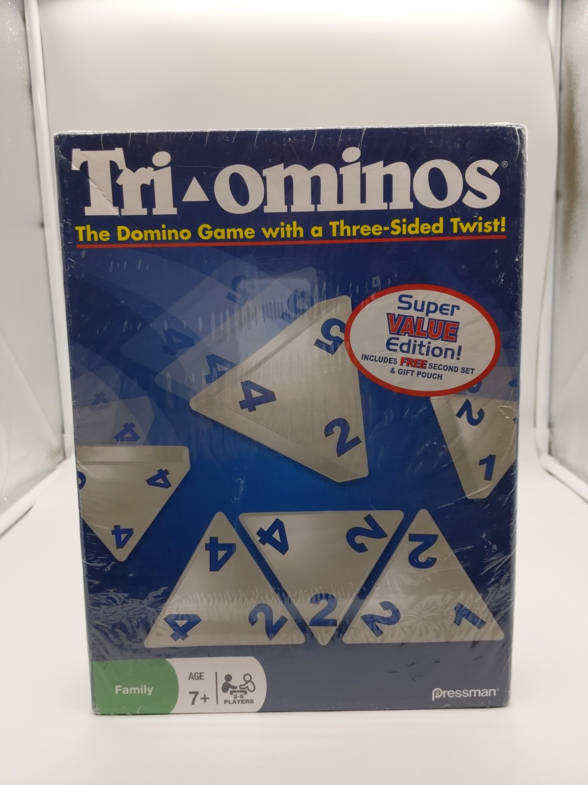 Triominos NIB TRI-OMINOS Tile Matching Game (2008) 2-6 Players Ages 7+
