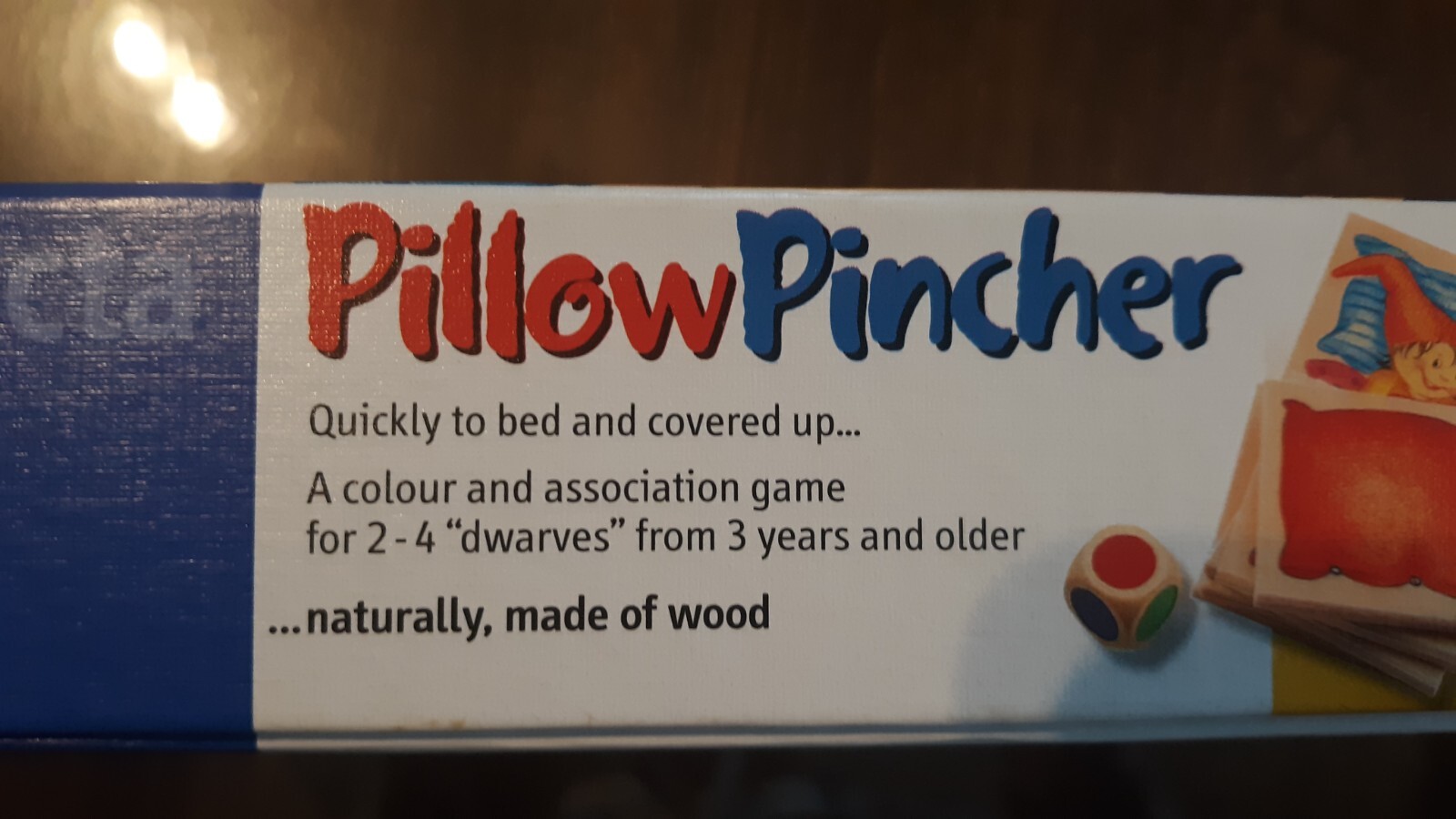 Kissen Klau (Pillow Pincher) Tile Game for 3+ years