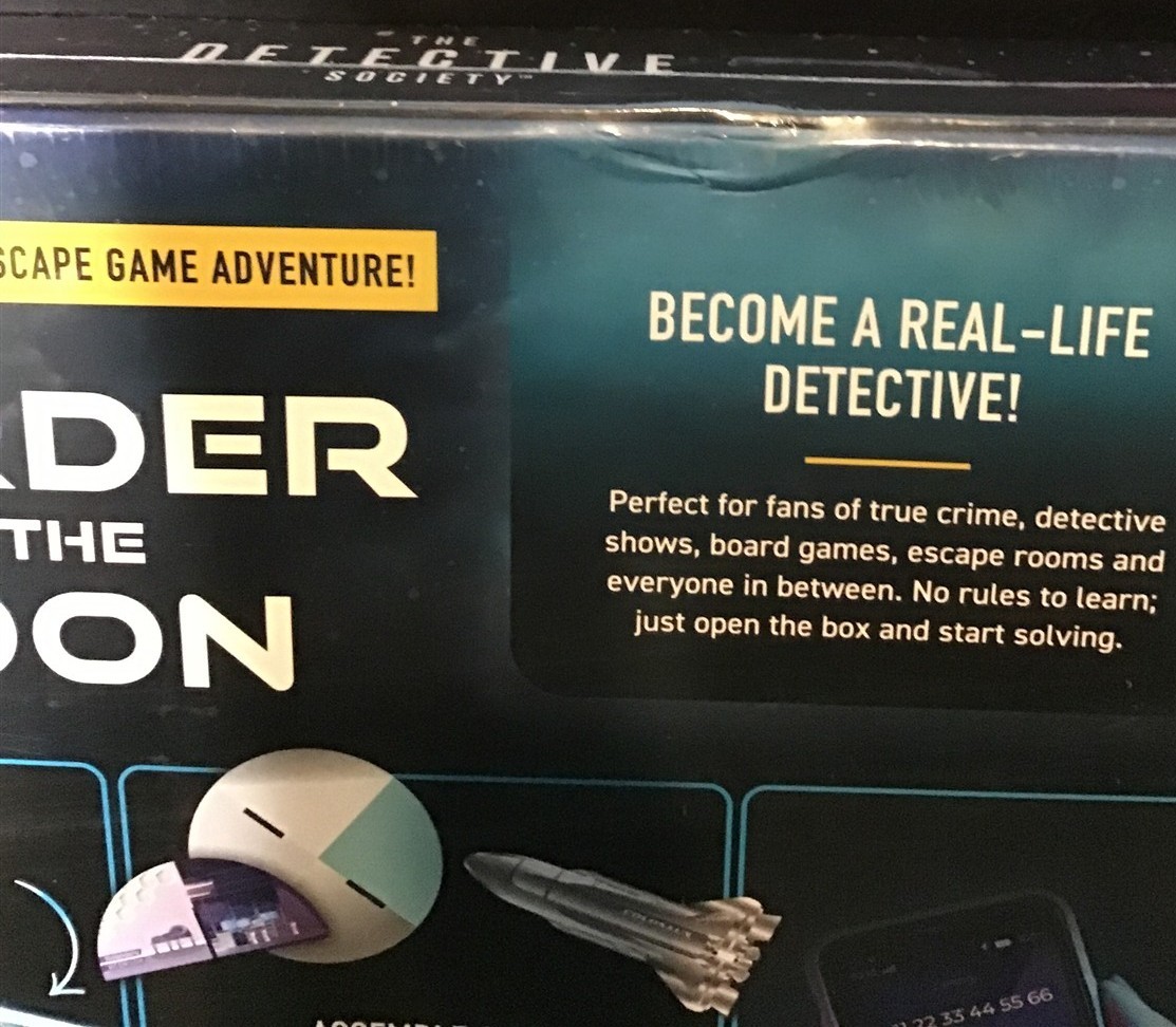 Murder on the Moon ~ An Escape Game Adventure ~ New ~ OEJ