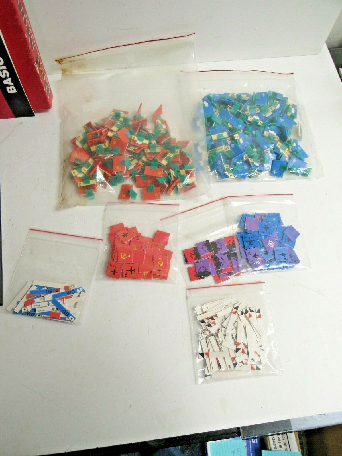 RED STORM RISING TSR WARGAME BOARDGAME BOARD GAME #3027 w/Orig.Box&Instructions