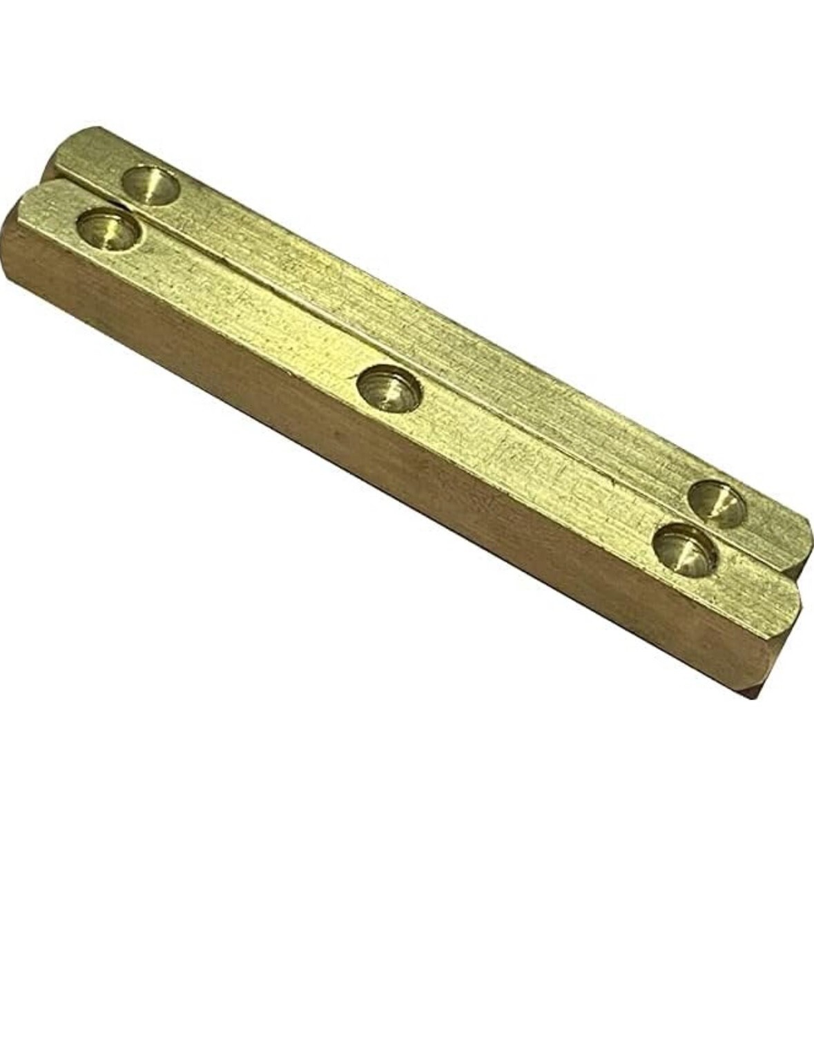 Dayakattai Pachikalu Chausar Pure Brass Pasa Pair 6mm Set Pack of 1