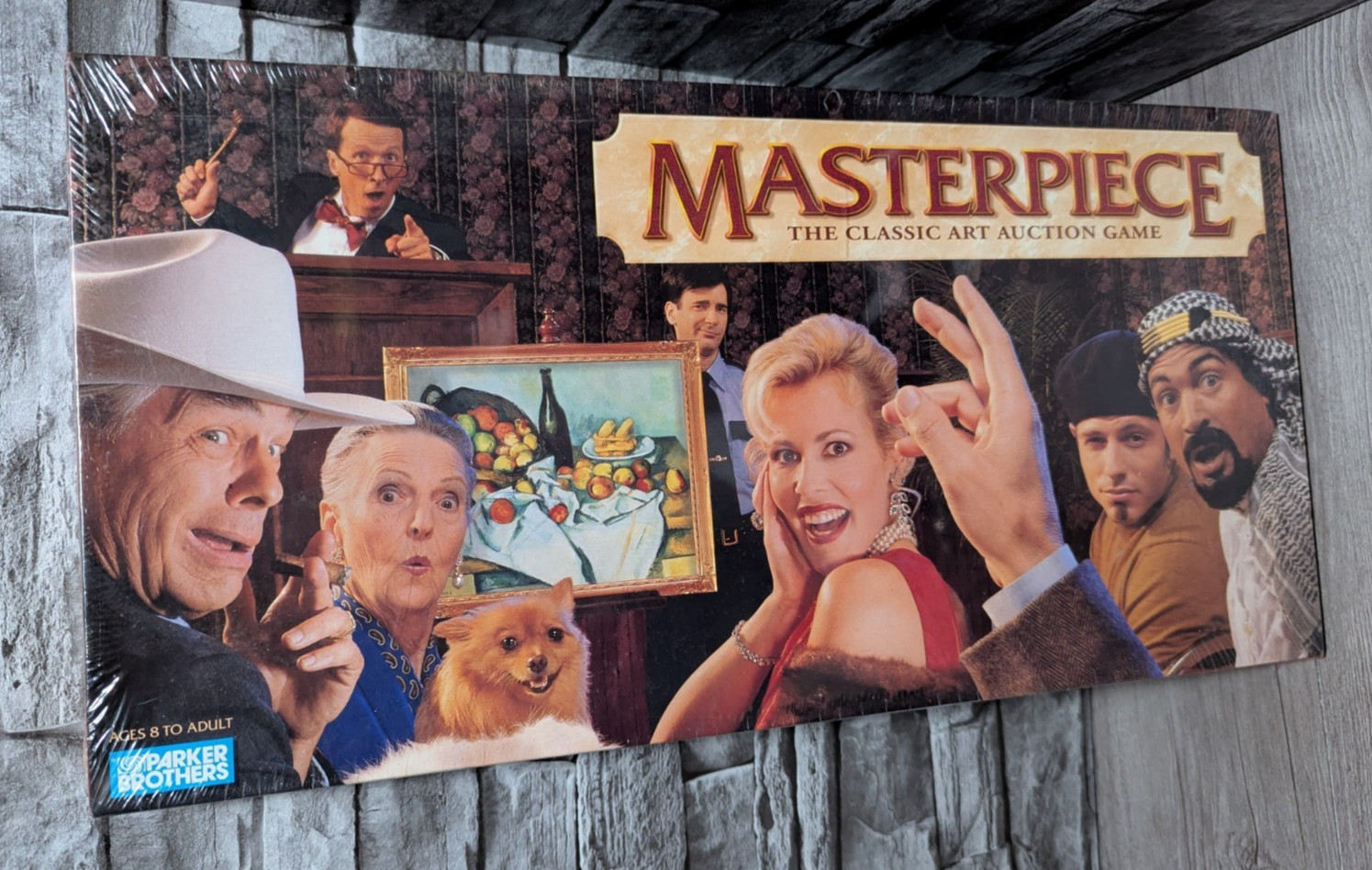 NEW SEALED Parker Brothers Masterpiece 1996 The Classic Art Auction Board Game
