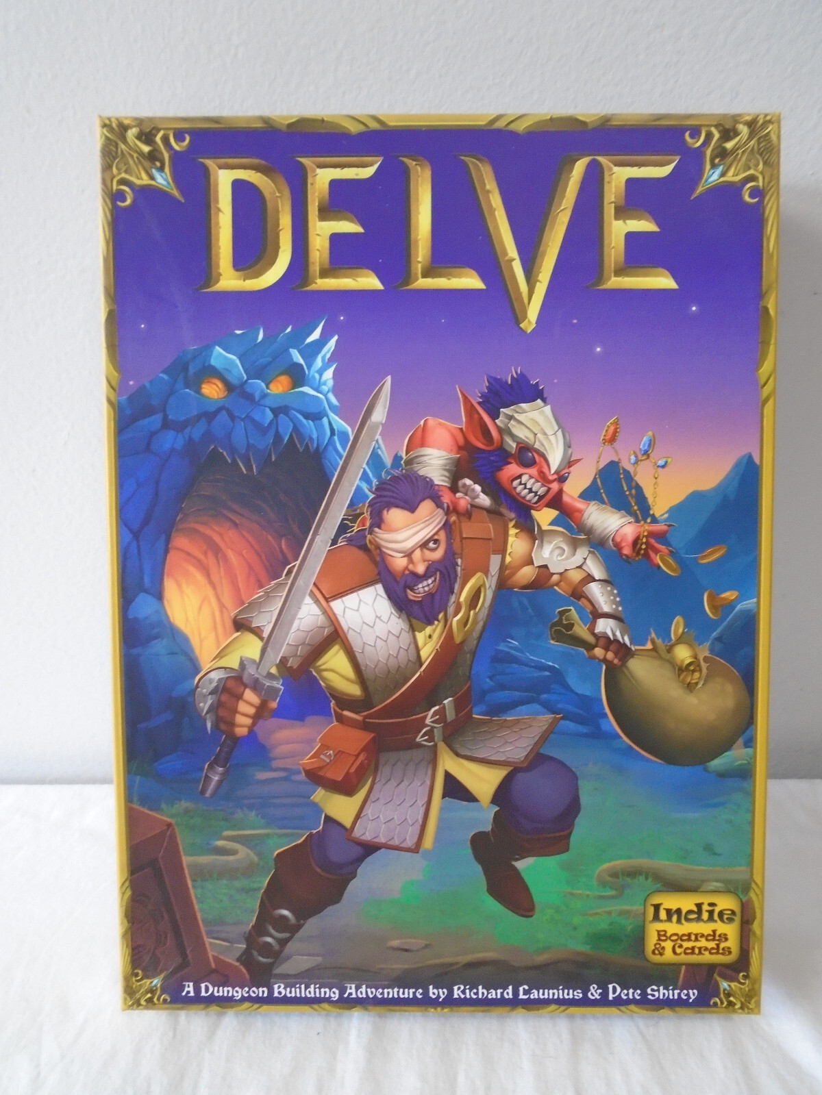 Delve Board Game [ Indie Boards & Cards 2017 ] [ 100% EXCELLENT COMPLETE ]