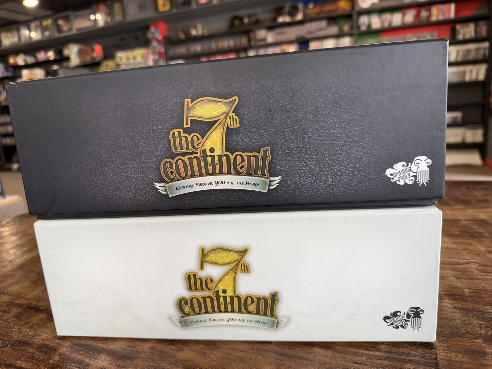 7th Continent Board Game 2nd Ed Bundle Kickstarter Edition Complete CIB