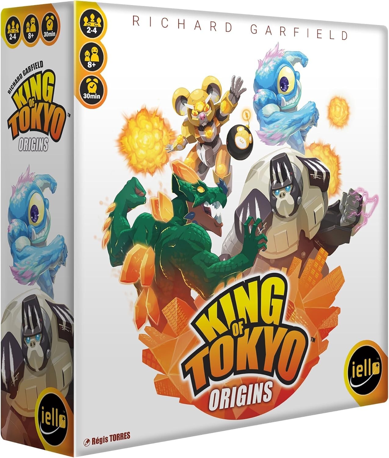 Origins King Of Tokyo Board Game Iello Games New Monsters Intro Simplified 70183