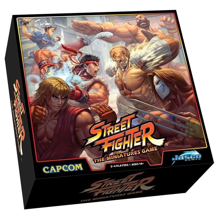 Street Fighter – The Miniatures Game NM Jasco Games
