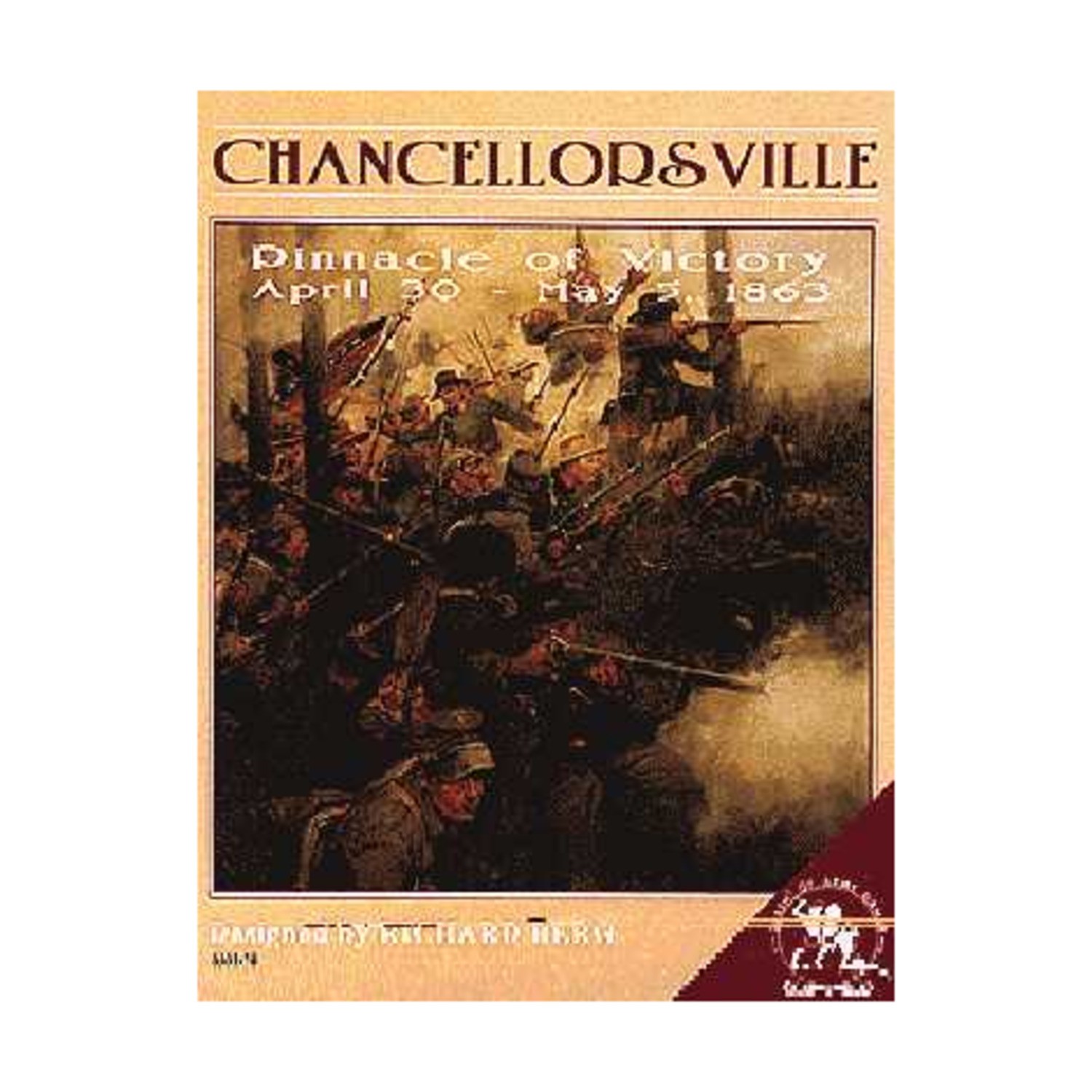 Clash of Arms Wargame Chancellorsville – Pinnacle of Victory Box Fair/EX