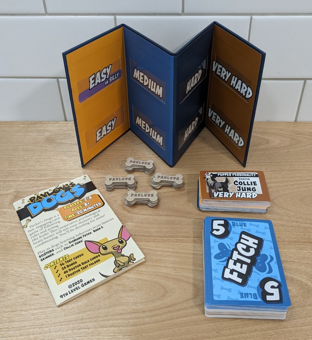 Pavlov’s Dogs 9th Level Games Board Game – COMPLETE – EUC