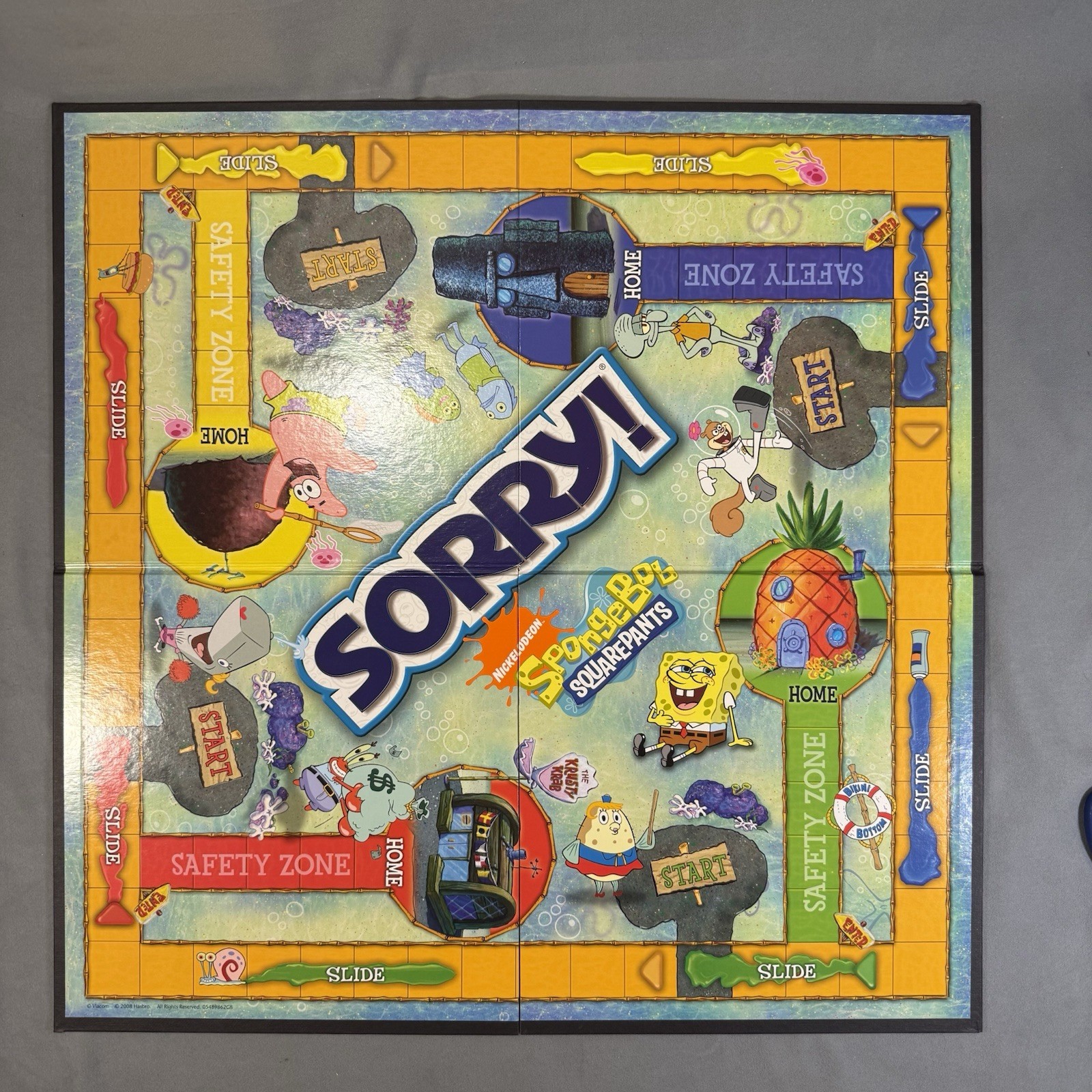 SpongeBob SquarePants Board Game Lot. Sorry Operation Trivial Pursuit Scene It