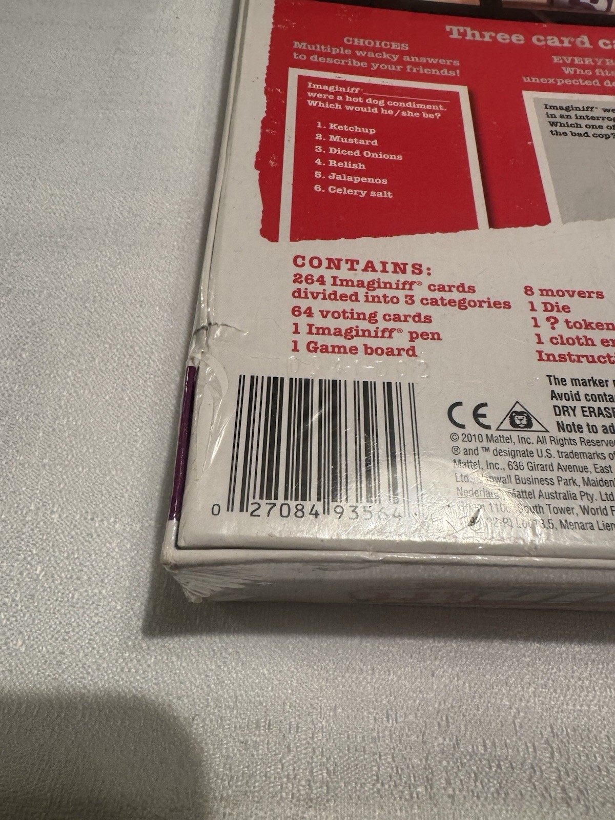 Imagine IFF Boardgame Sealed Edition Slight Damage to Box See Photos