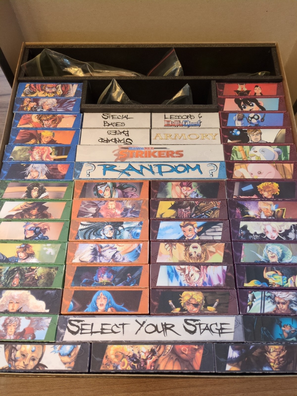 Battlecon Devastation Of Indines Board Game With Extras And Custom Insert/Boxes